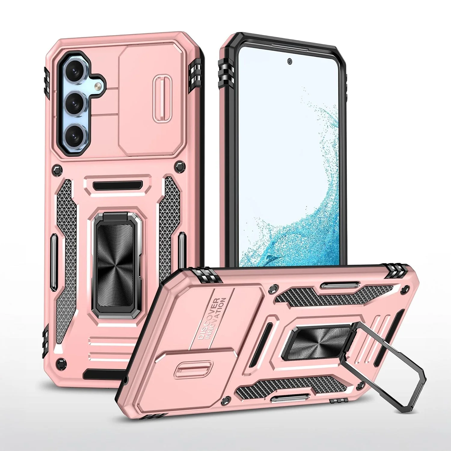Vaku® Samsung Galaxy A54 5G Aegis Armor Slide Camera Protection Back Cover - Image 7