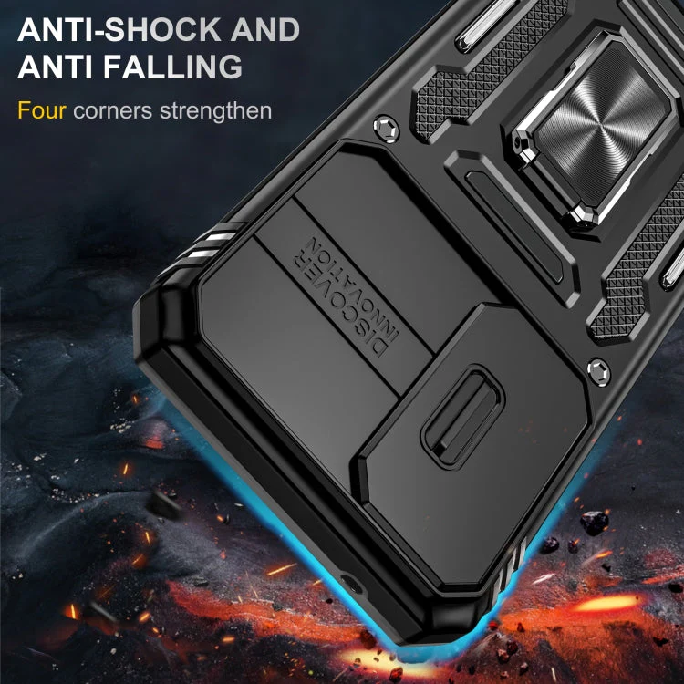 Vaku® Samsung Galaxy A55 5G Aegis Armor Slide Camera Protection Back Cover - Image 5