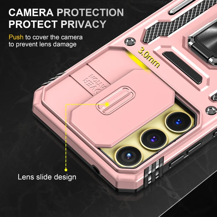 Vaku® Samsung Galaxy A55 5G Aegis Armor Slide Camera Protection Back Cover - Image 6