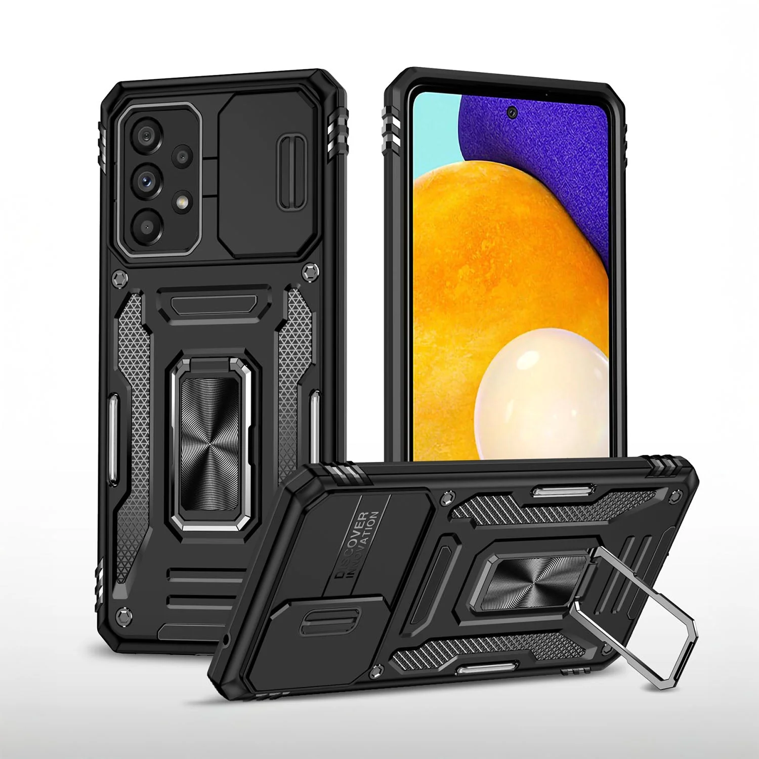Vaku® Samsung Galaxy A73 5G Aegis Armor Slide Camera Protection Back Cover - Image 10