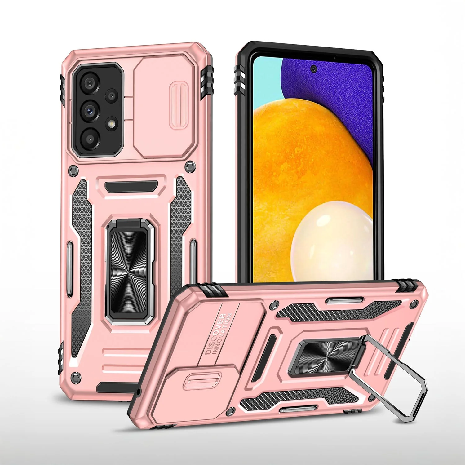Vaku® Samsung Galaxy A73 5G Aegis Armor Slide Camera Protection Back Cover - Image 7