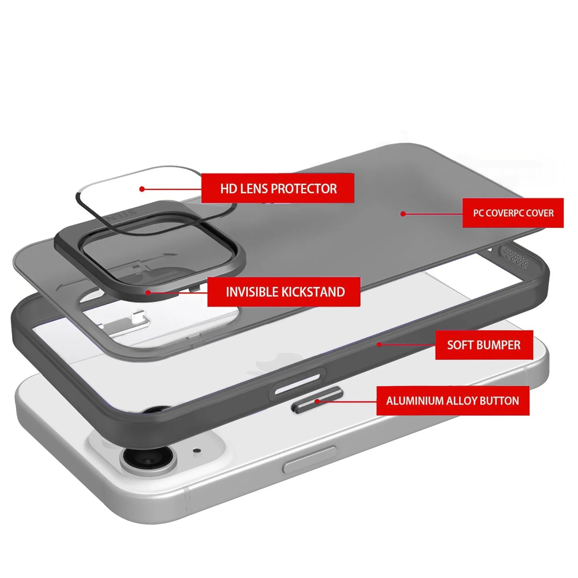 Vaku ® Samsung Galaxy A73 5G Rime Frosted Translucent Back Cover - Image 13