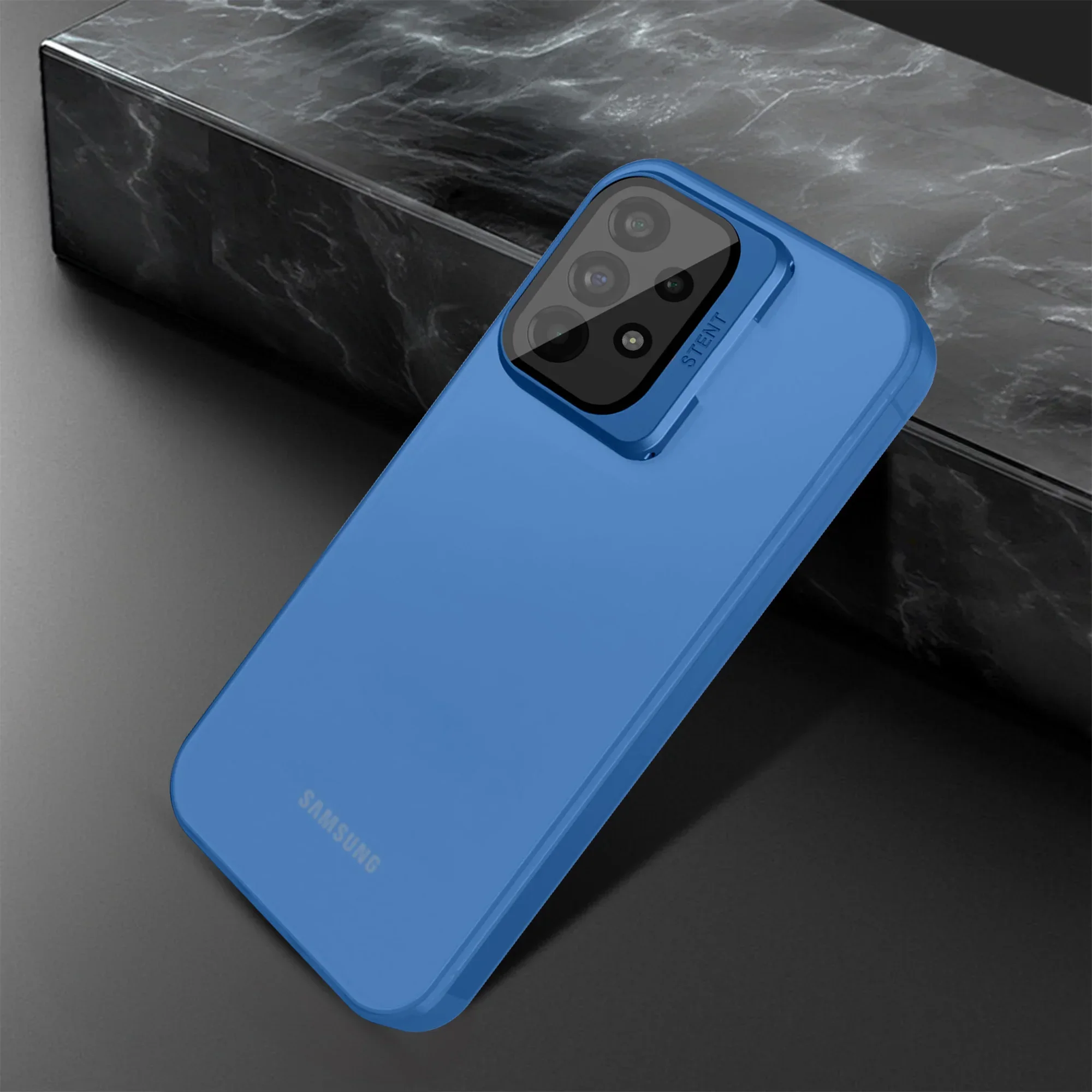 Vaku ® Samsung Galaxy A73 5G Rime Frosted Translucent Back Cover - Image 7