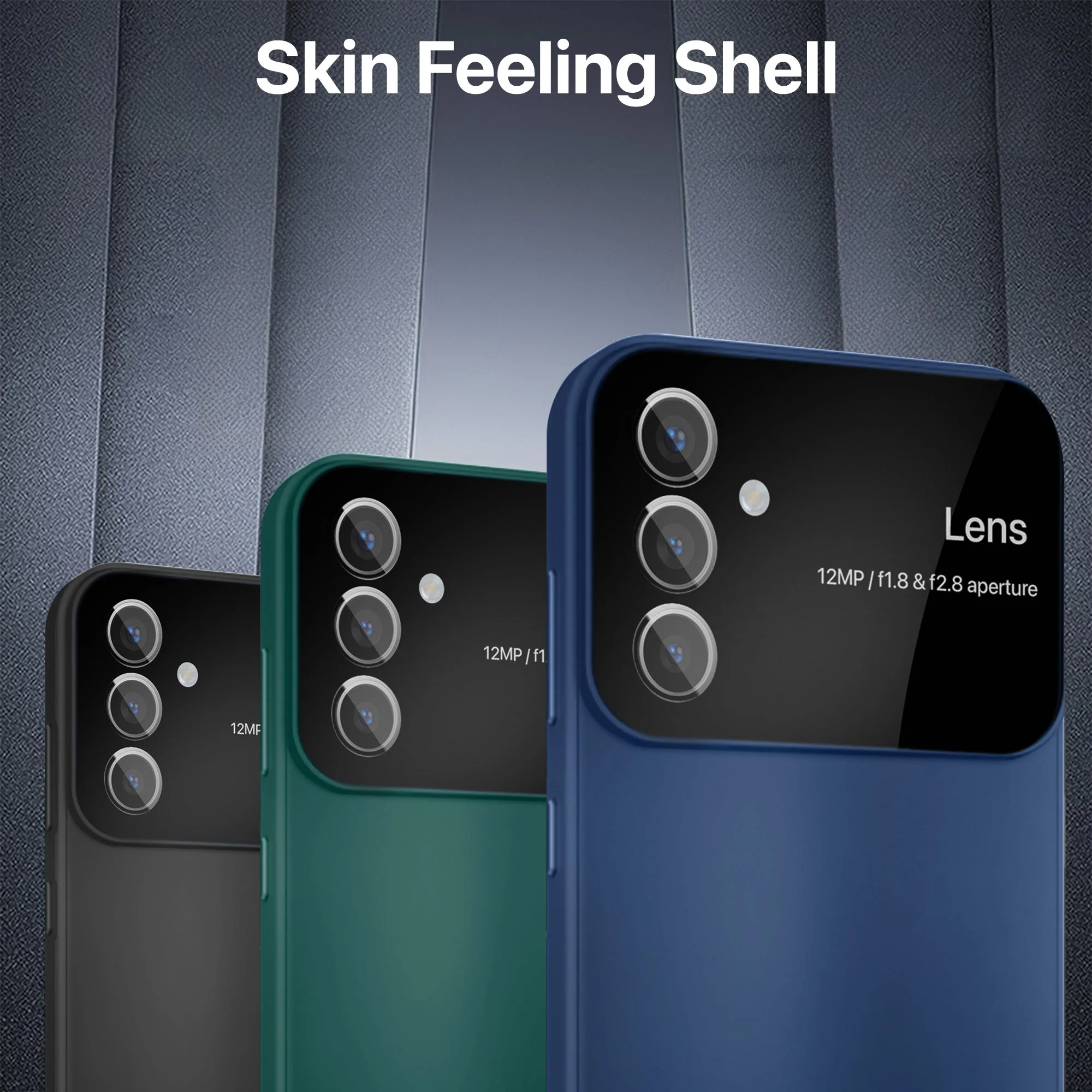 Vaku ® Samsung Galaxy S23 FE Glazed Polarized Camera Lens Protector Back Cover - Image 4