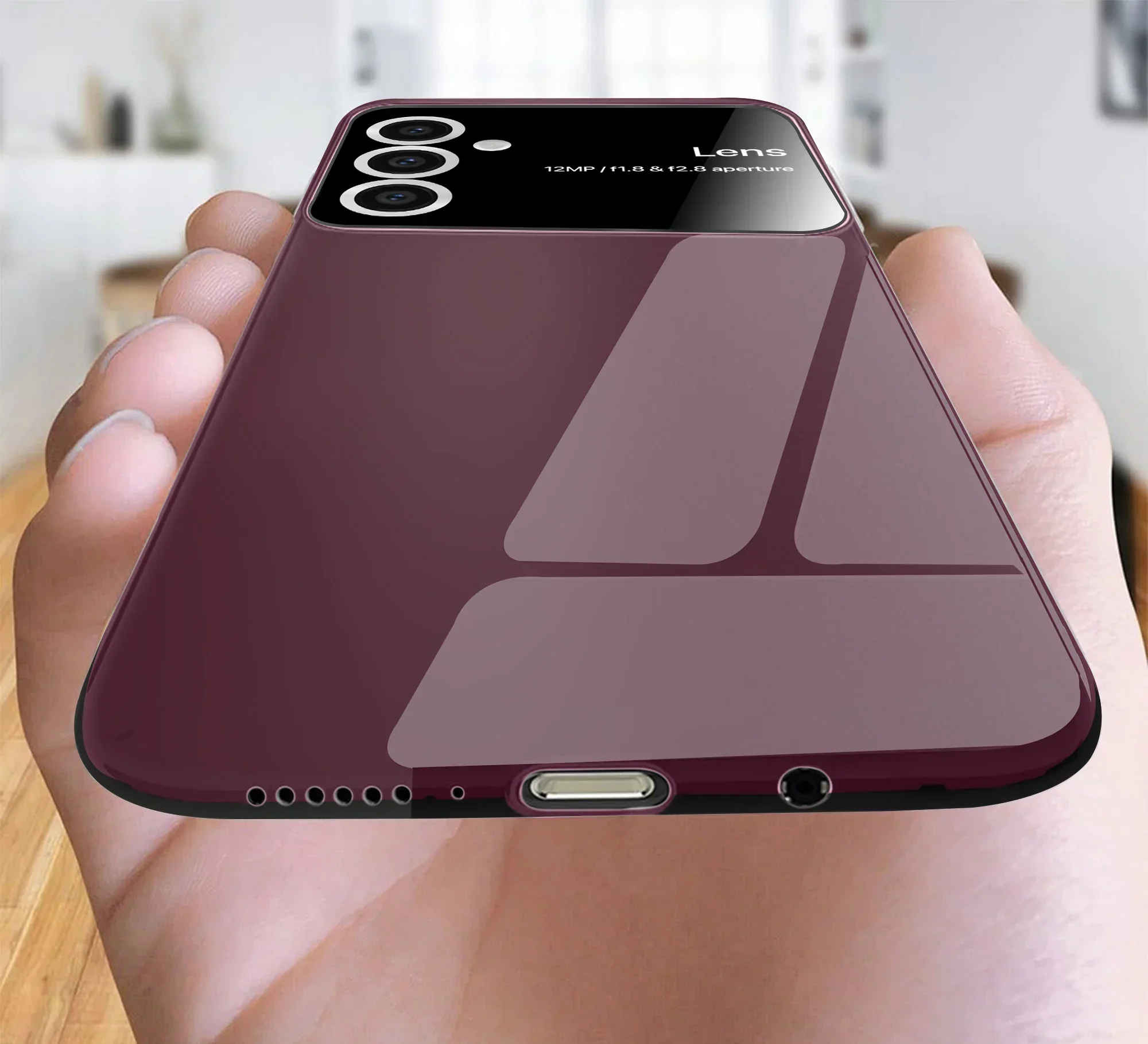 Vaku ® Samsung Galaxy S23 FE Polarized Large Window Glass Camera Protector Back Cover - Image 10