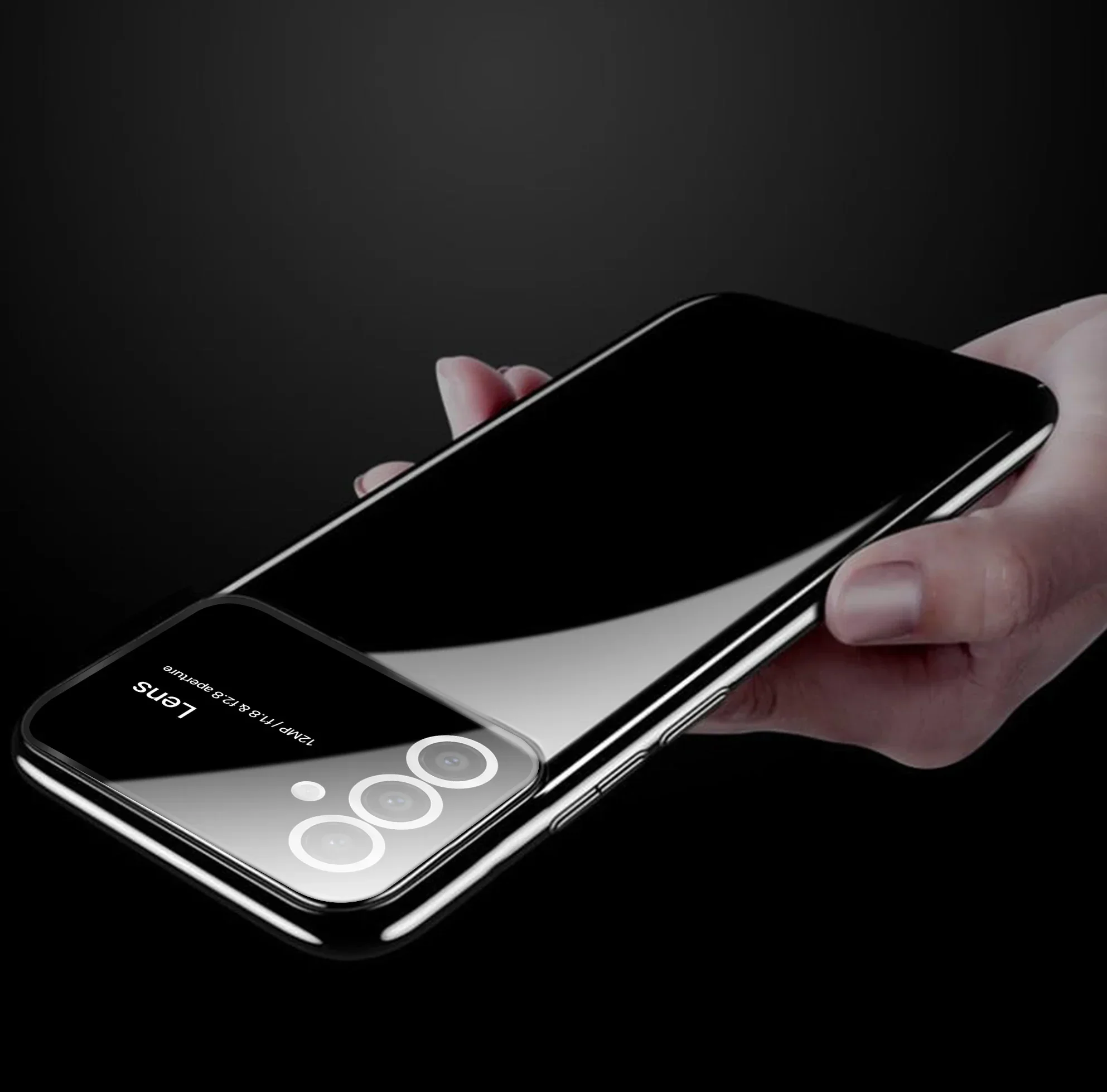 Vaku ® Samsung Galaxy S23 FE Polarized Large Window Glass Camera Protector Back Cover - Image 5