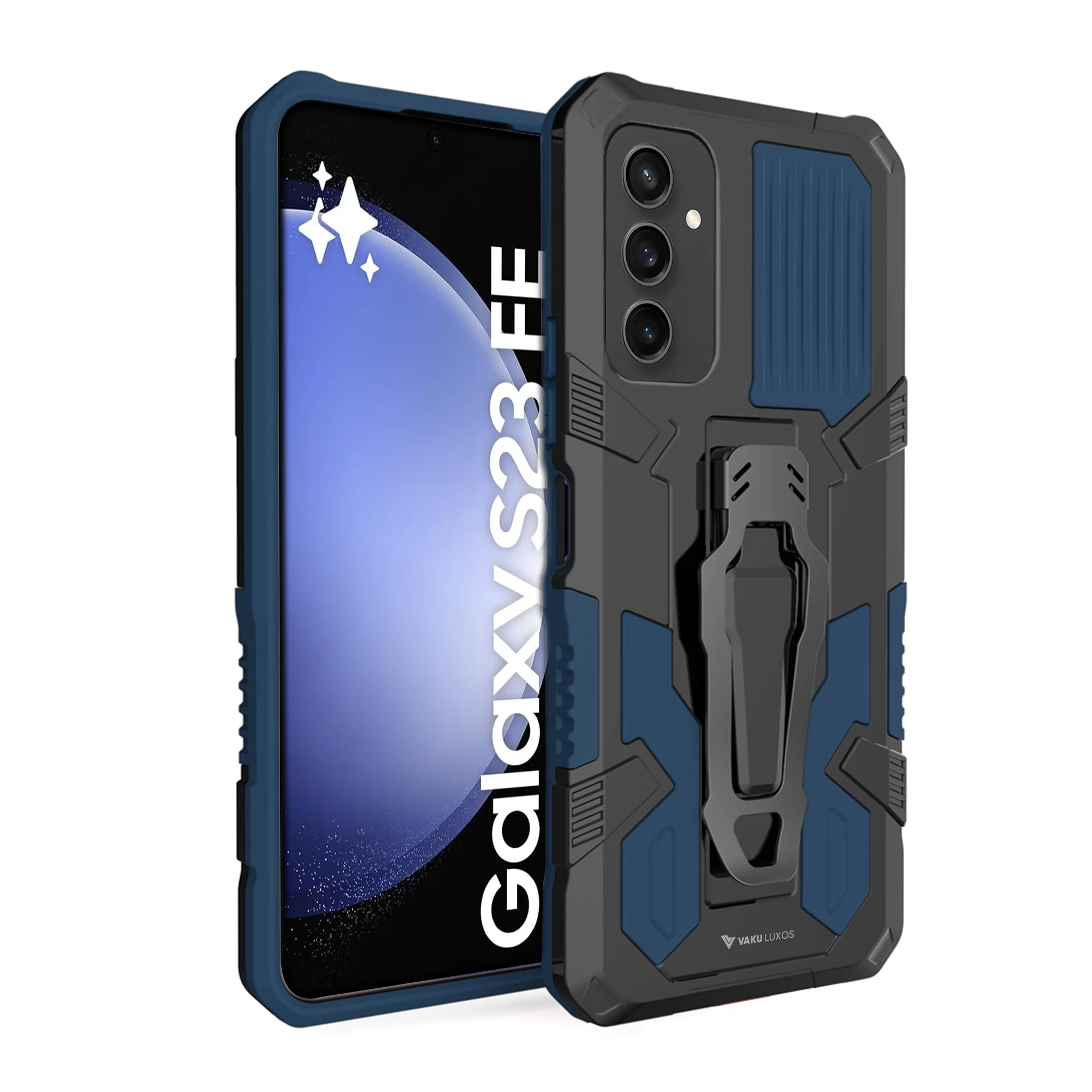 Vaku ® Samsung Galaxy S23 FE Vanguard Military Grade Back Cover - Image 13