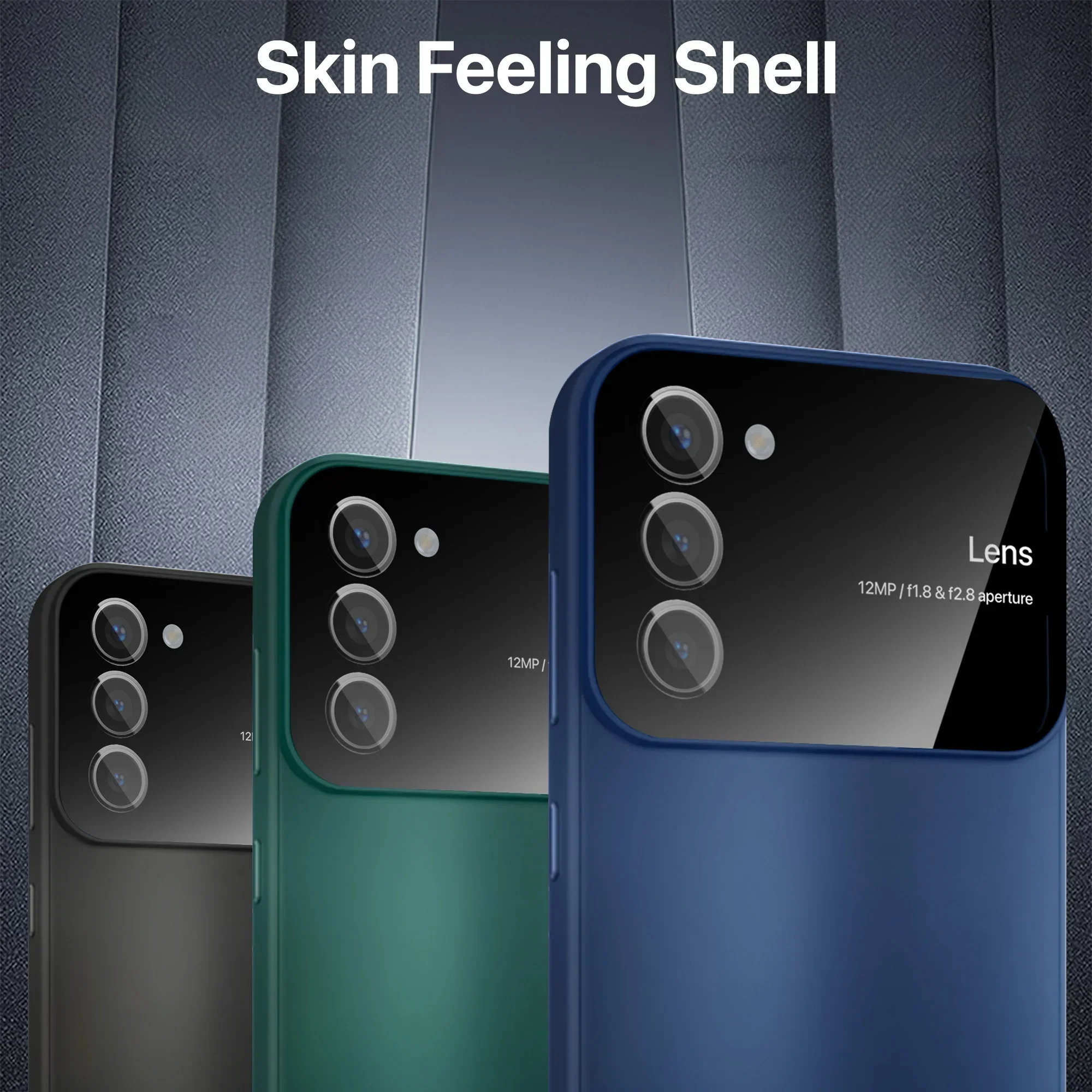 Vaku ® Samsung Galaxy S23 Glazed Polarized Camera Lens Protector Back Cover - Image 14