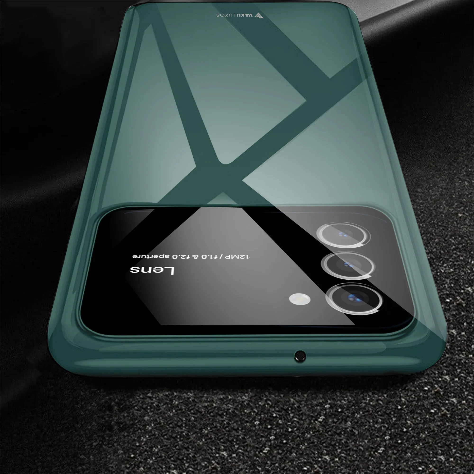 Vaku ® Samsung Galaxy S23 Glazed Polarized Camera Lens Protector Back Cover - Image 2