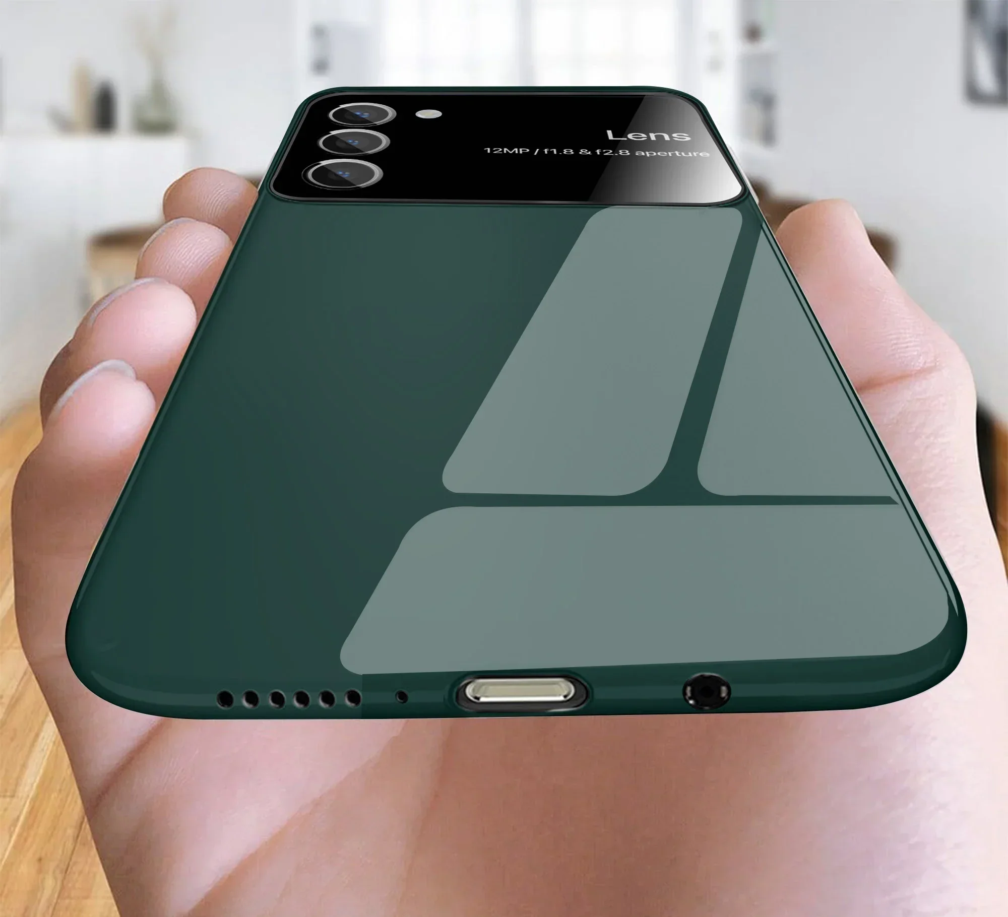Vaku ® Samsung Galaxy S23 Glazed Polarized Camera Lens Protector Back Cover - Image 3