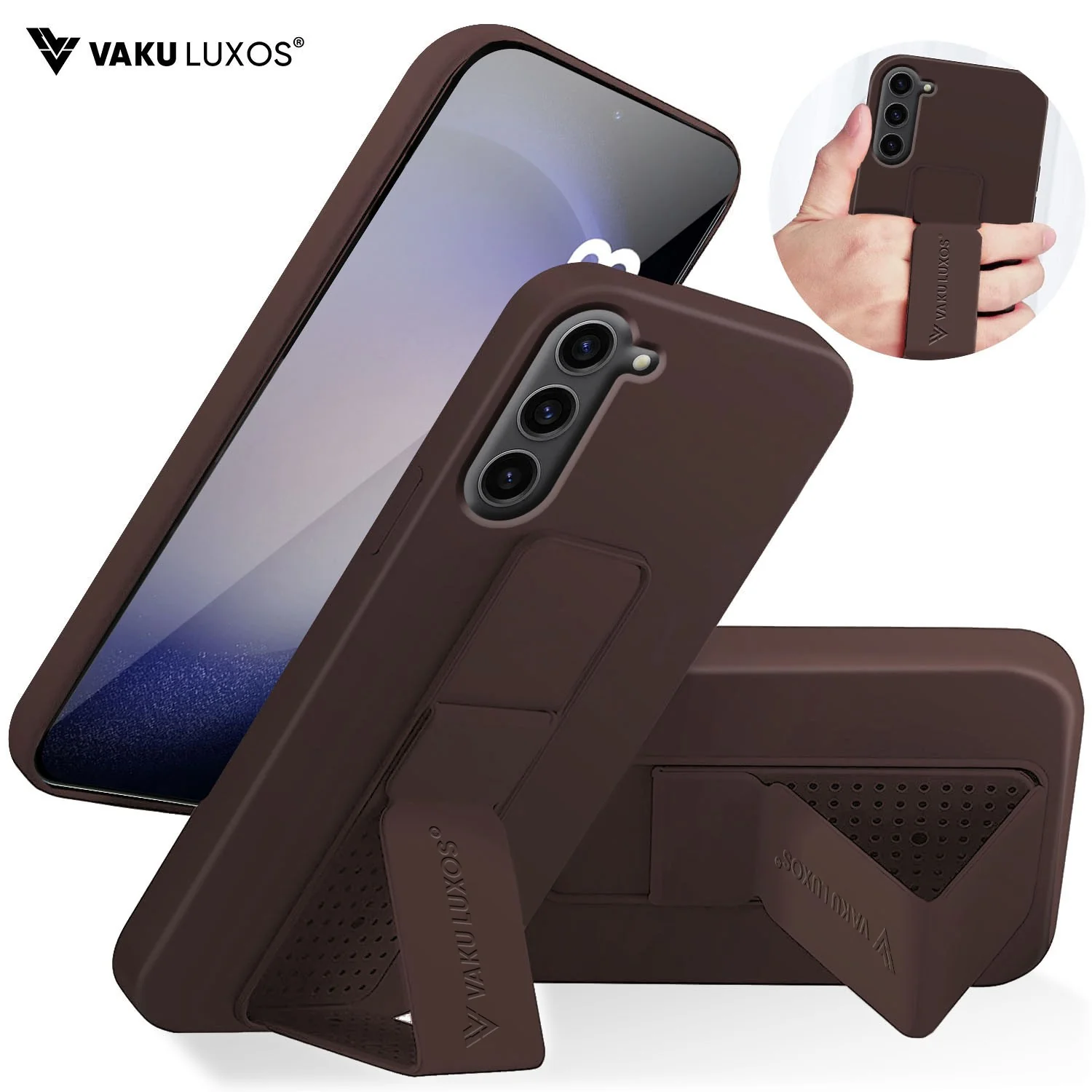 Vaku ® Samsung Galaxy S23 Harbor Grip Multi-Functional TPU Back Cover - Image 2