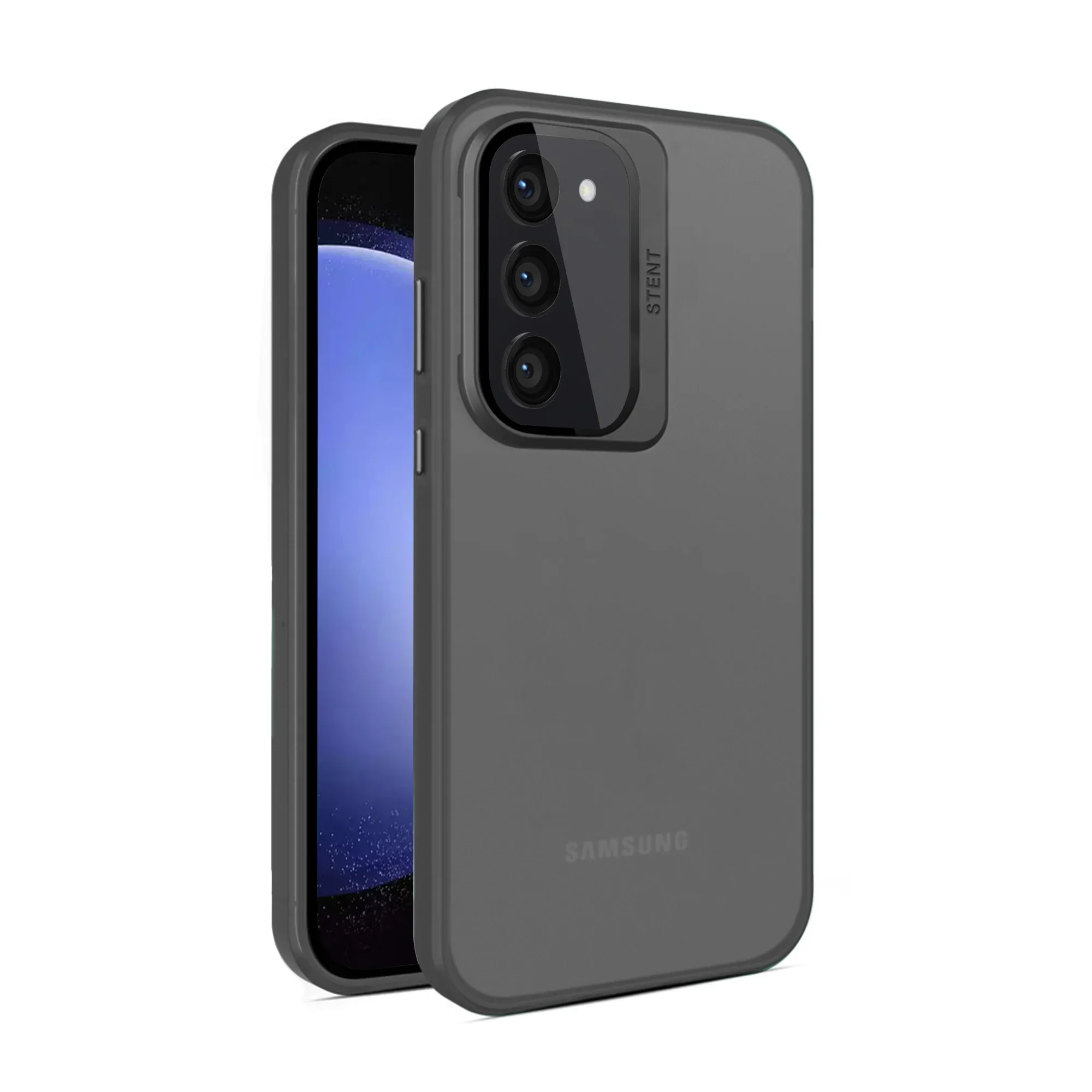 Vaku ® Samsung Galaxy S23 Plus Rime Frosted Translucent Back Cover - Image 8