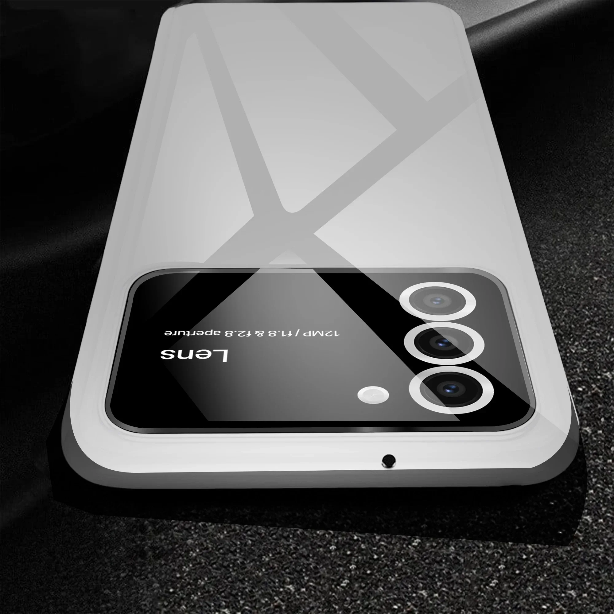 Vaku ® Samsung Galaxy S23 Polarized Large Window Glass Camera Protector Back Cover - Image 15