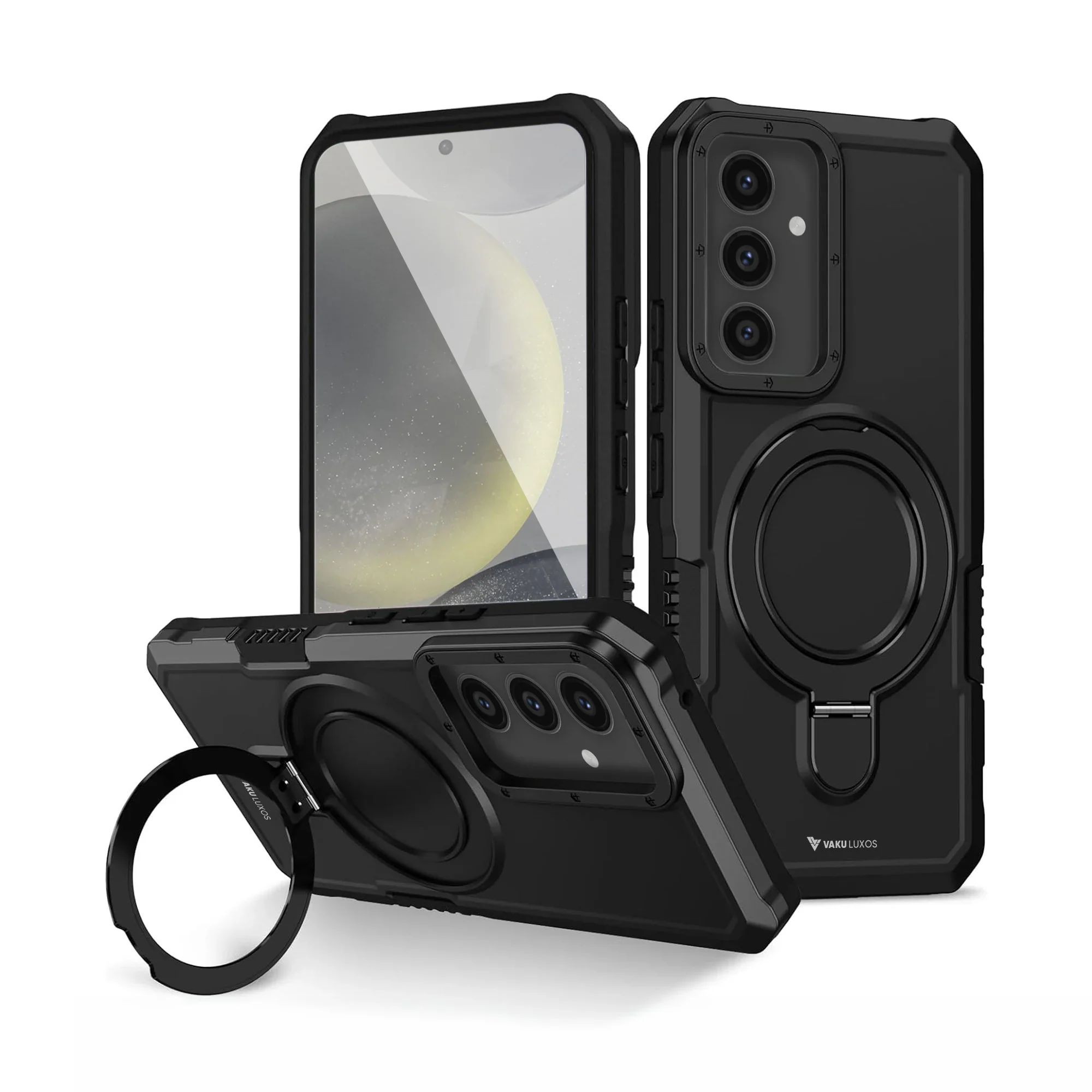 Vaku ® Samsung Galaxy S24 5G Astor Military Grade Armor Protective Back cover