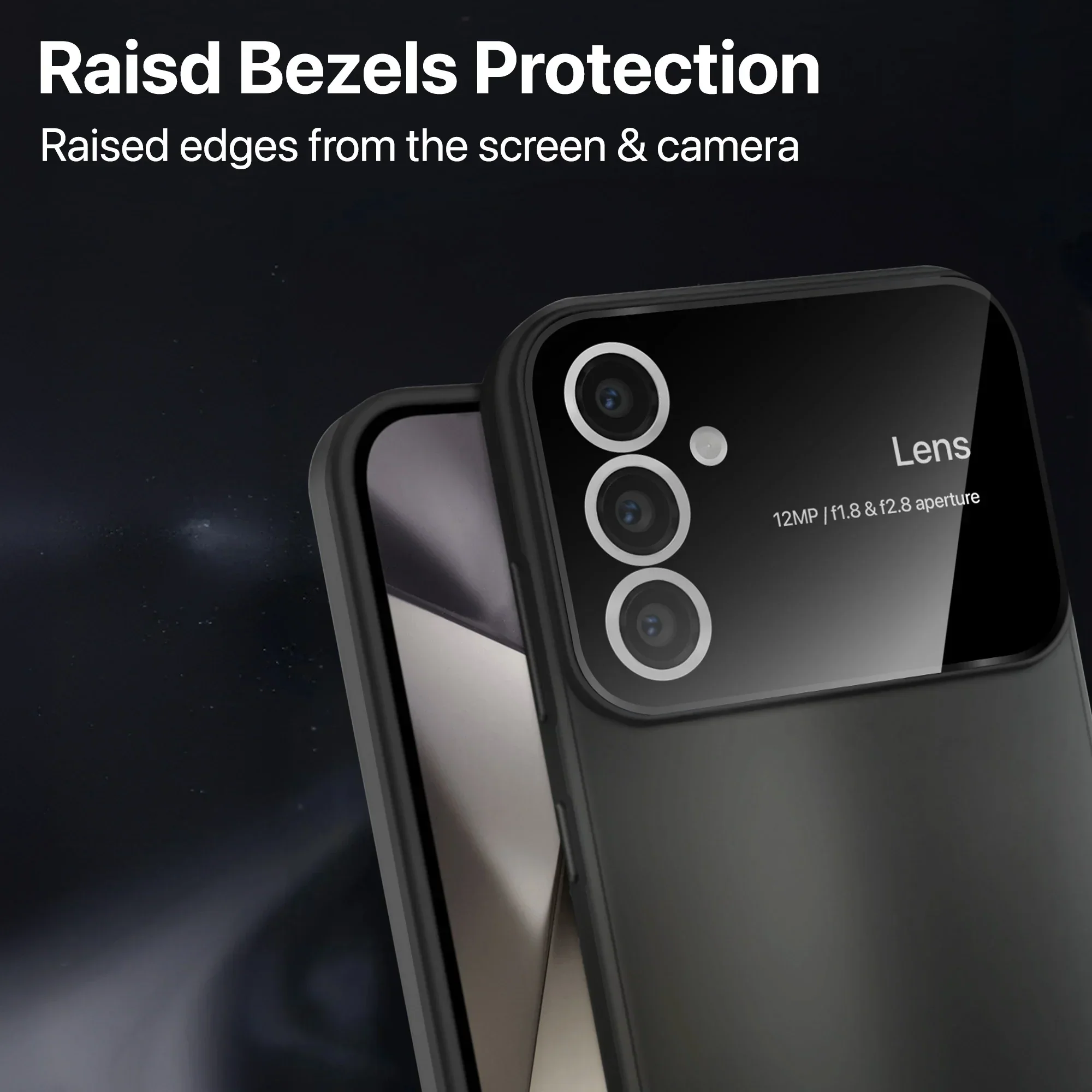Vaku ® Samsung Galaxy S24 5G Polarized Large Window Glass Camera Protector Back Cover - Image 16