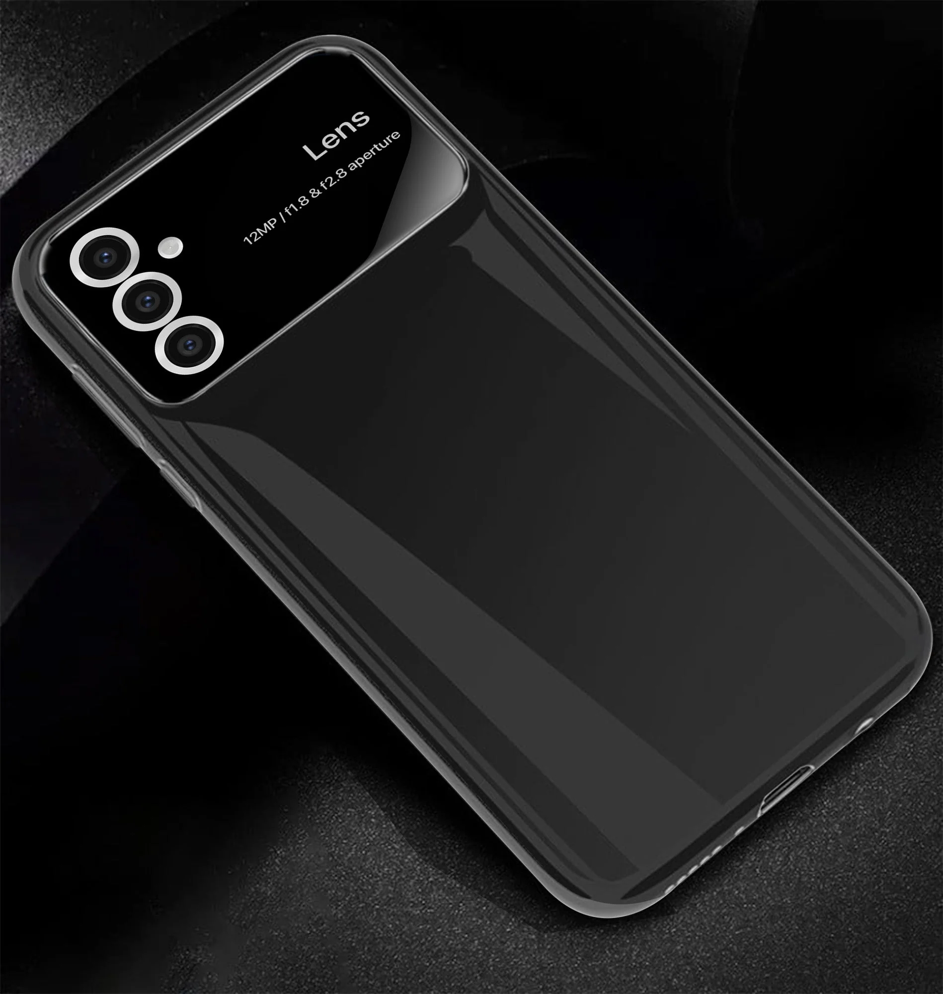 Vaku ® Samsung Galaxy S24 5G Polarized Large Window Glass Camera Protector Back Cover - Image 3