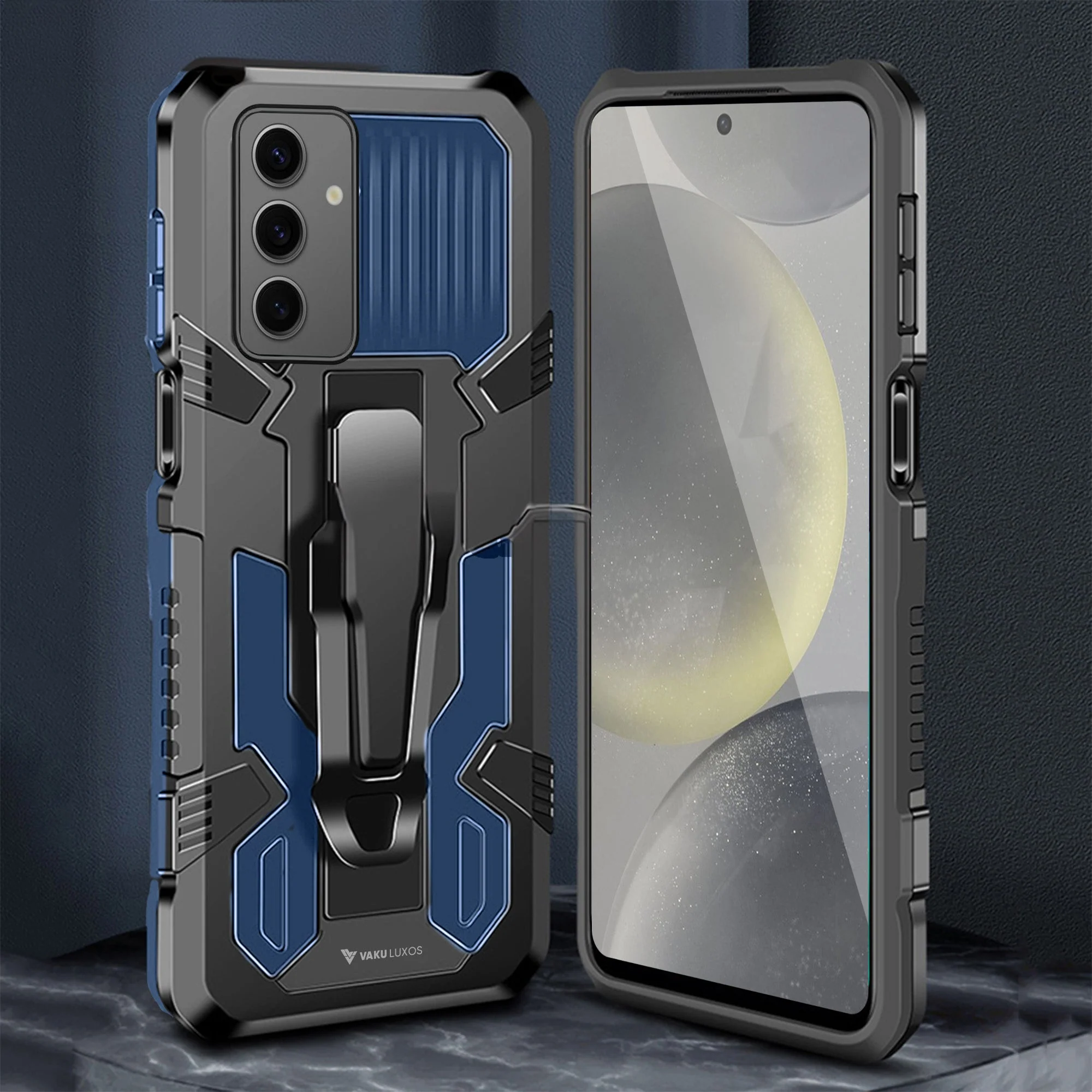 Vaku ® Samsung Galaxy S24 5G Vanguard Military Grade Back Cover - Image 3
