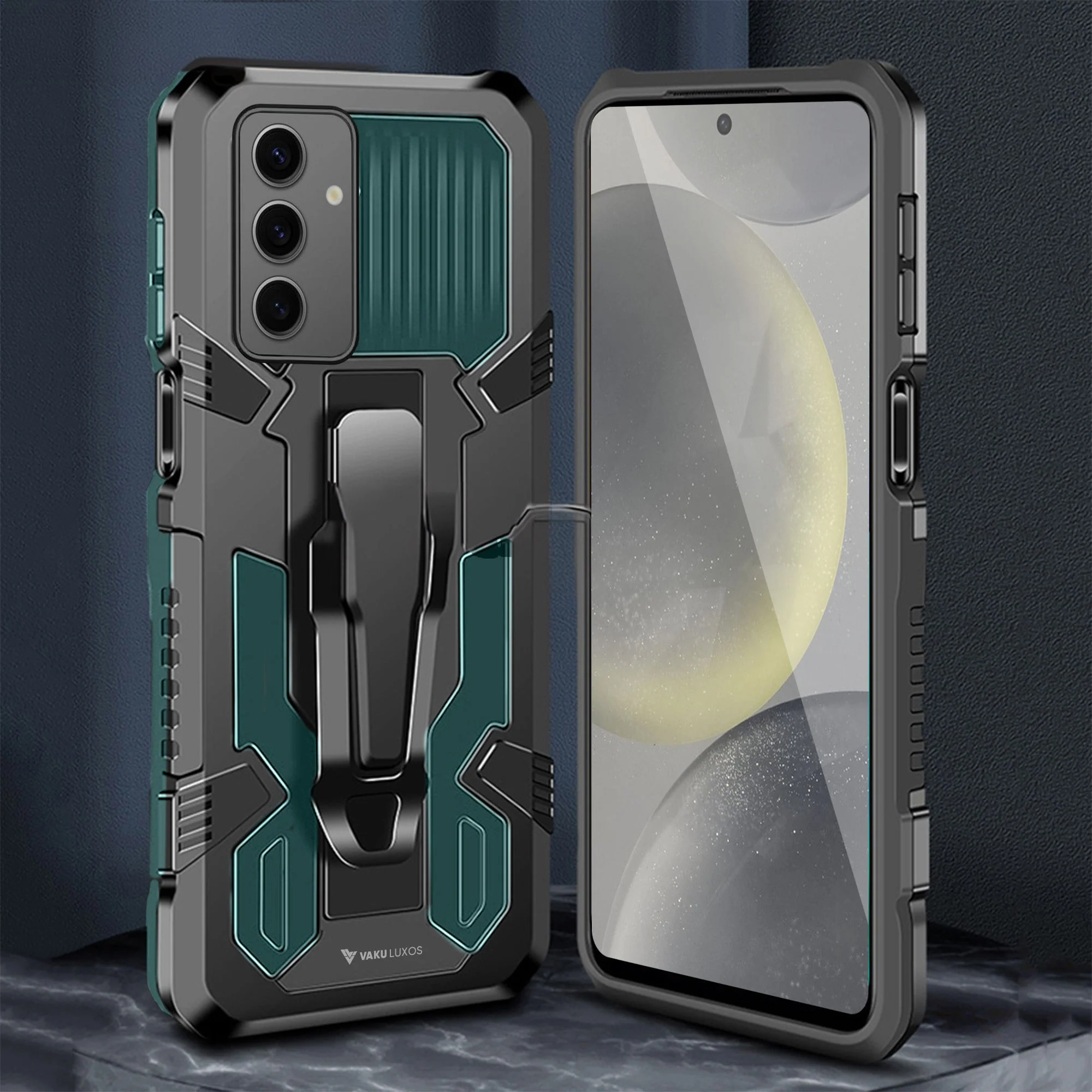 Vaku ® Samsung Galaxy S24 5G Vanguard Military Grade Back Cover - Image 7
