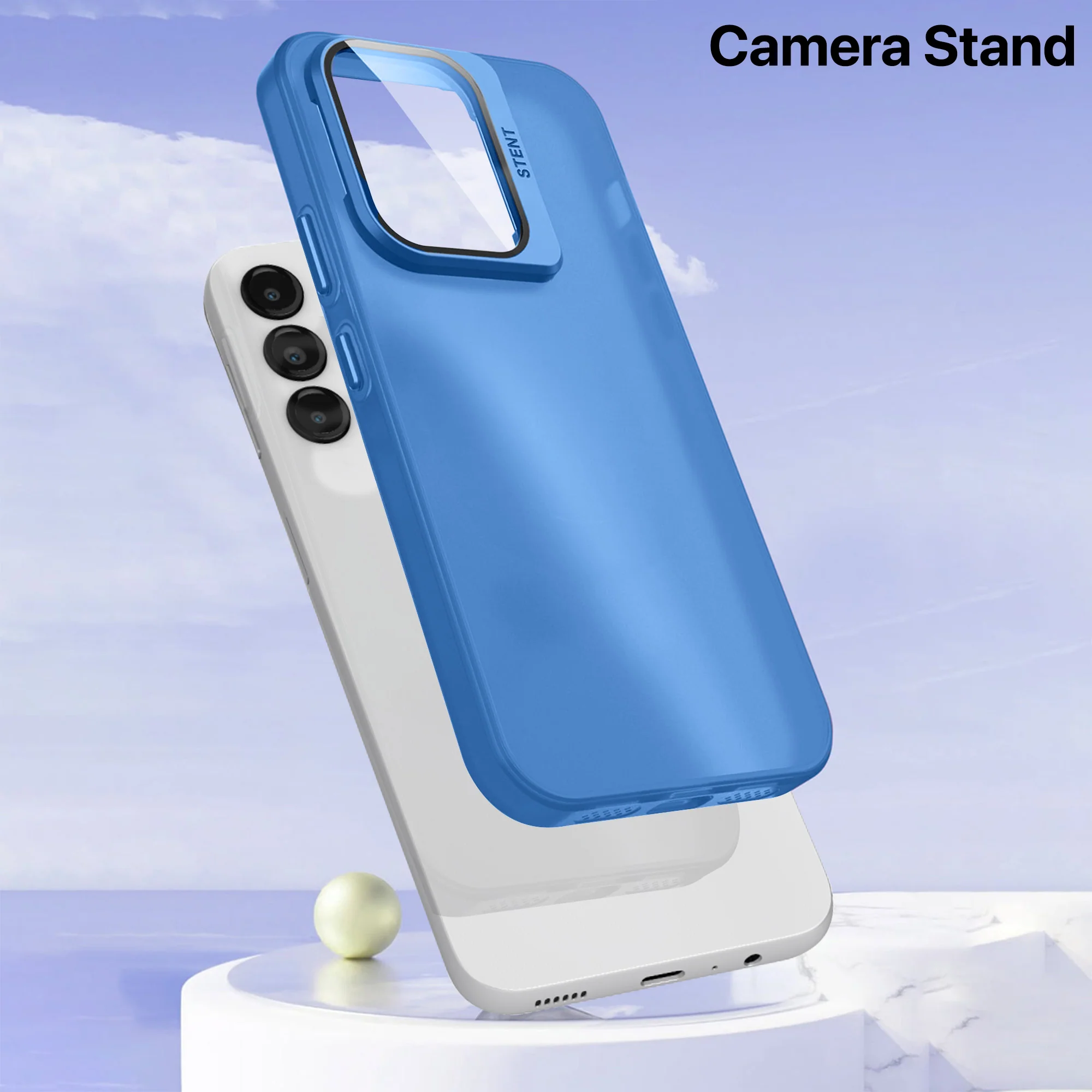Vaku ® Samsung Galaxy S24 Plus Rime Frosted Translucent Back Cover