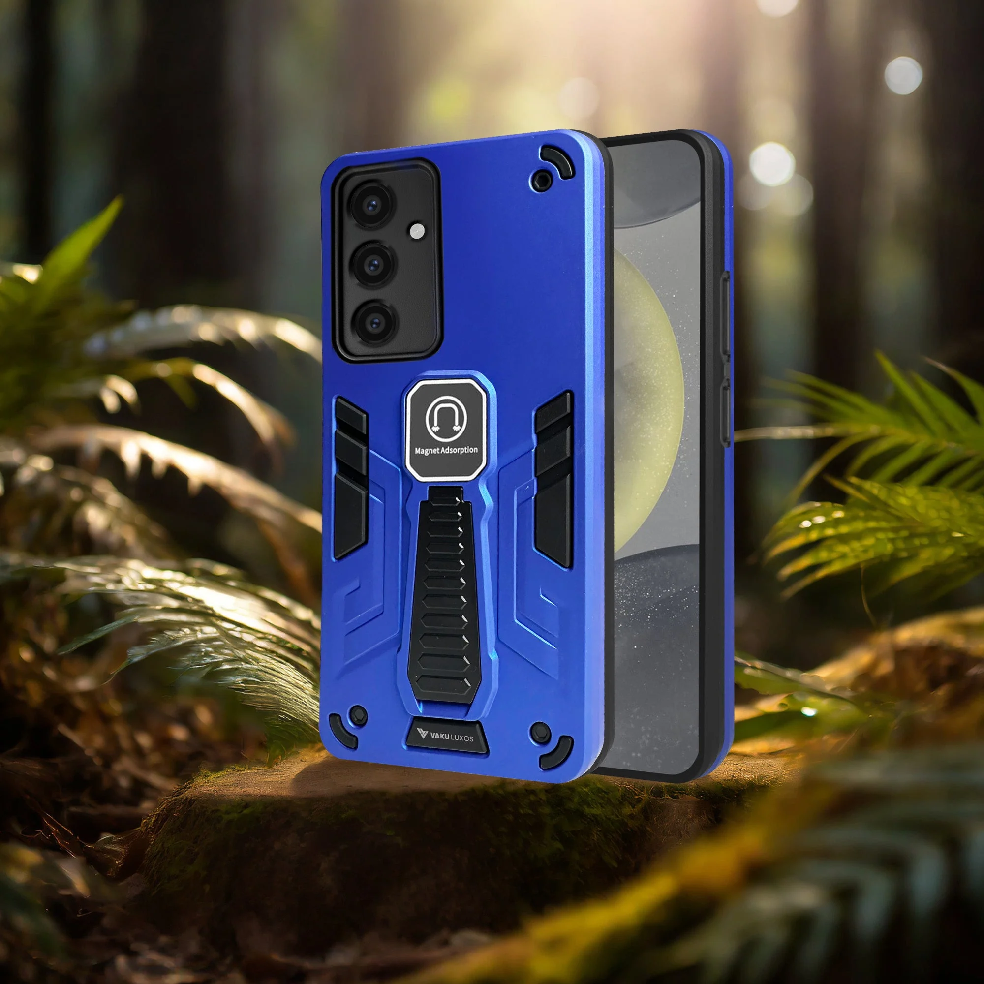 Vaku ® Samsung Galaxy S24 Plus Valor Military Grade Shockproof Back Cover - Image 3