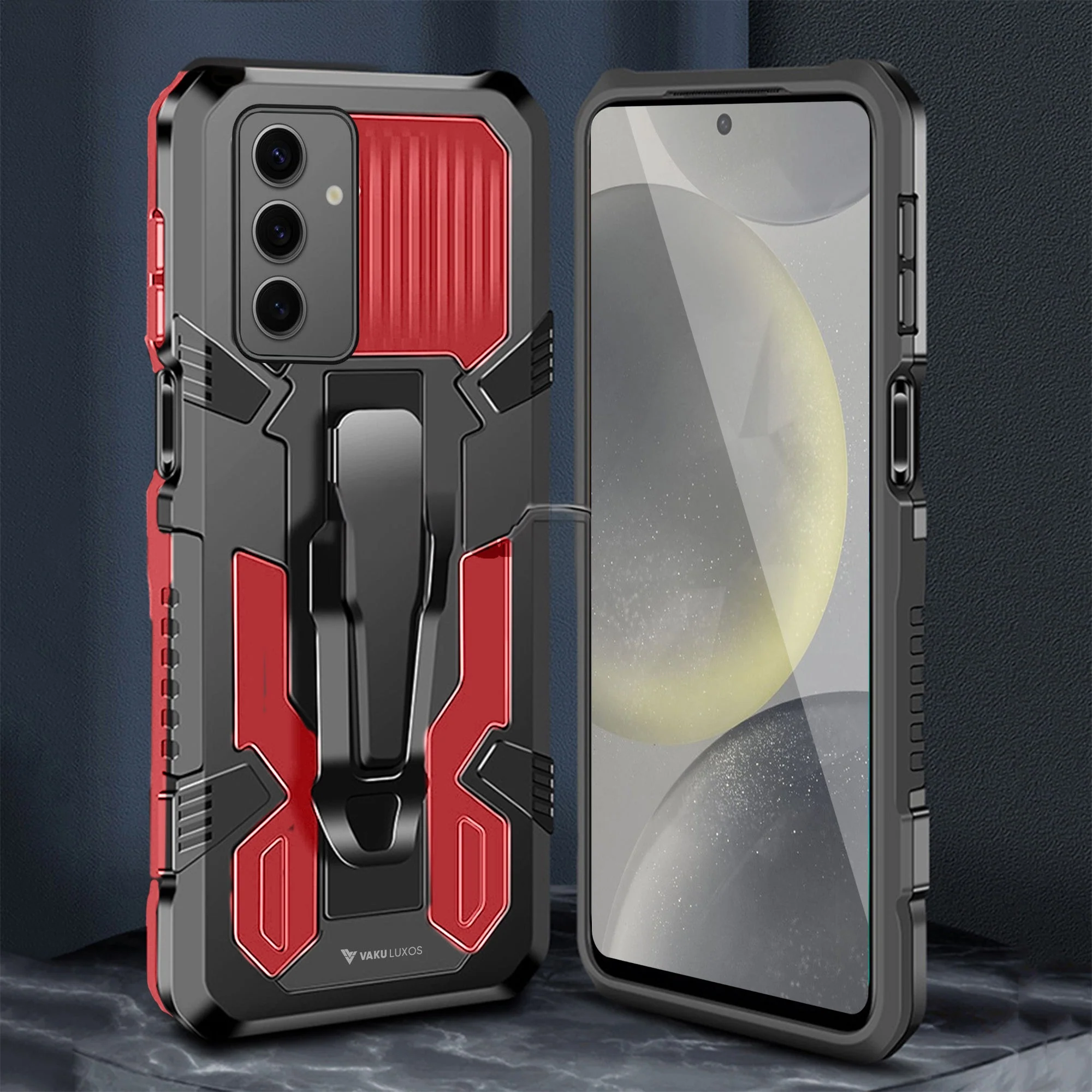 Vaku ® Samsung Galaxy S24 Plus Vanguard Military Grade Back Cover - Image 7