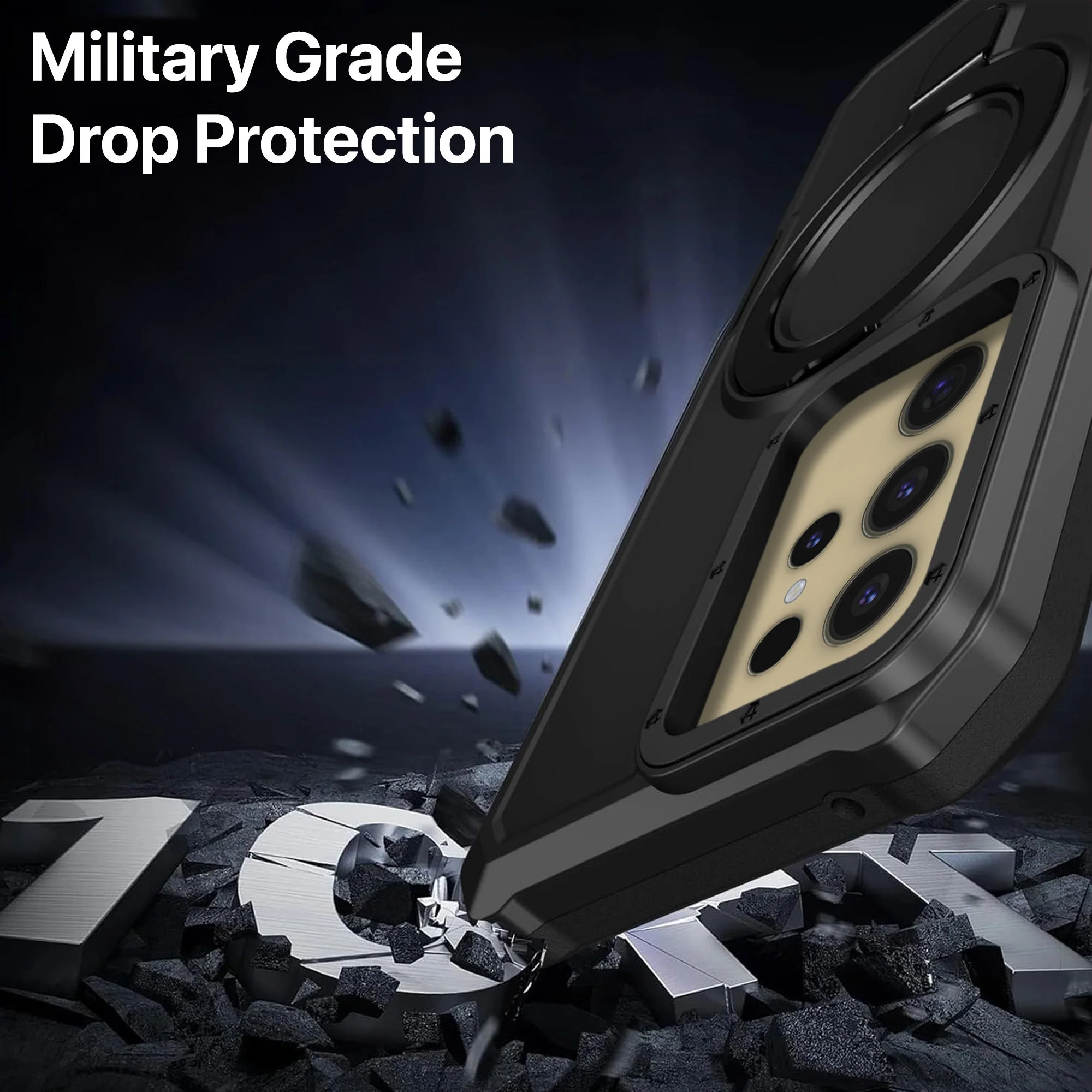 Vaku ® Samsung Galaxy S24 Ultra Astor Military Grade Armor Protective Back cover - Image 11
