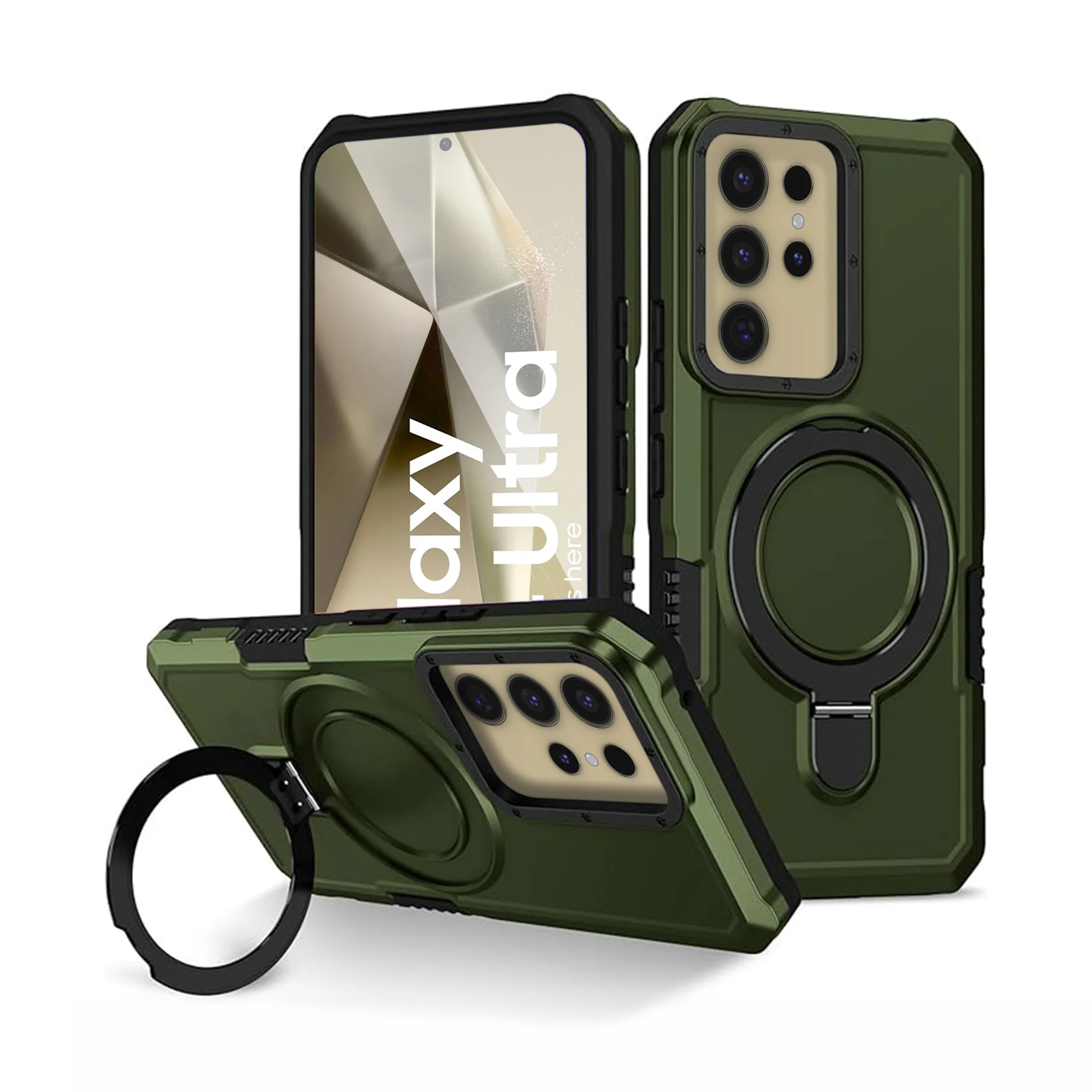 Vaku ® Samsung Galaxy S24 Ultra Astor Military Grade Armor Protective Back cover - Image 21