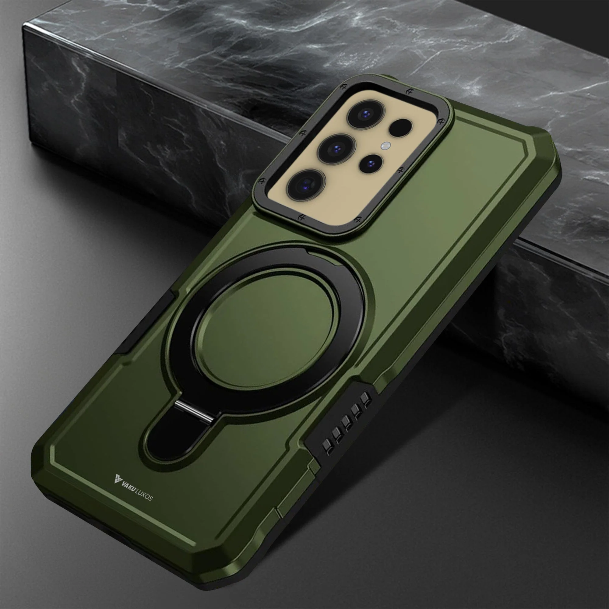 Vaku ® Samsung Galaxy S24 Ultra Astor Military Grade Armor Protective Back cover - Image 3