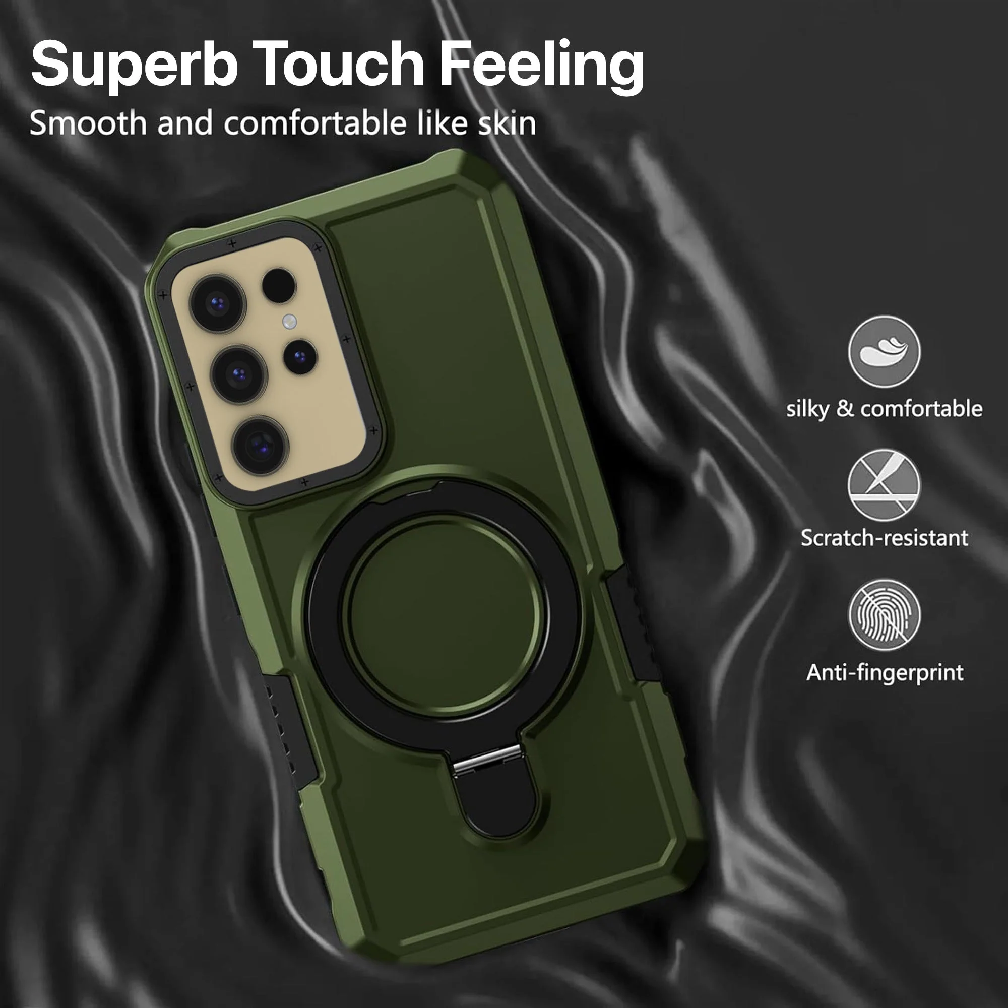 Vaku ® Samsung Galaxy S24 Ultra Astor Military Grade Armor Protective Back cover - Image 6