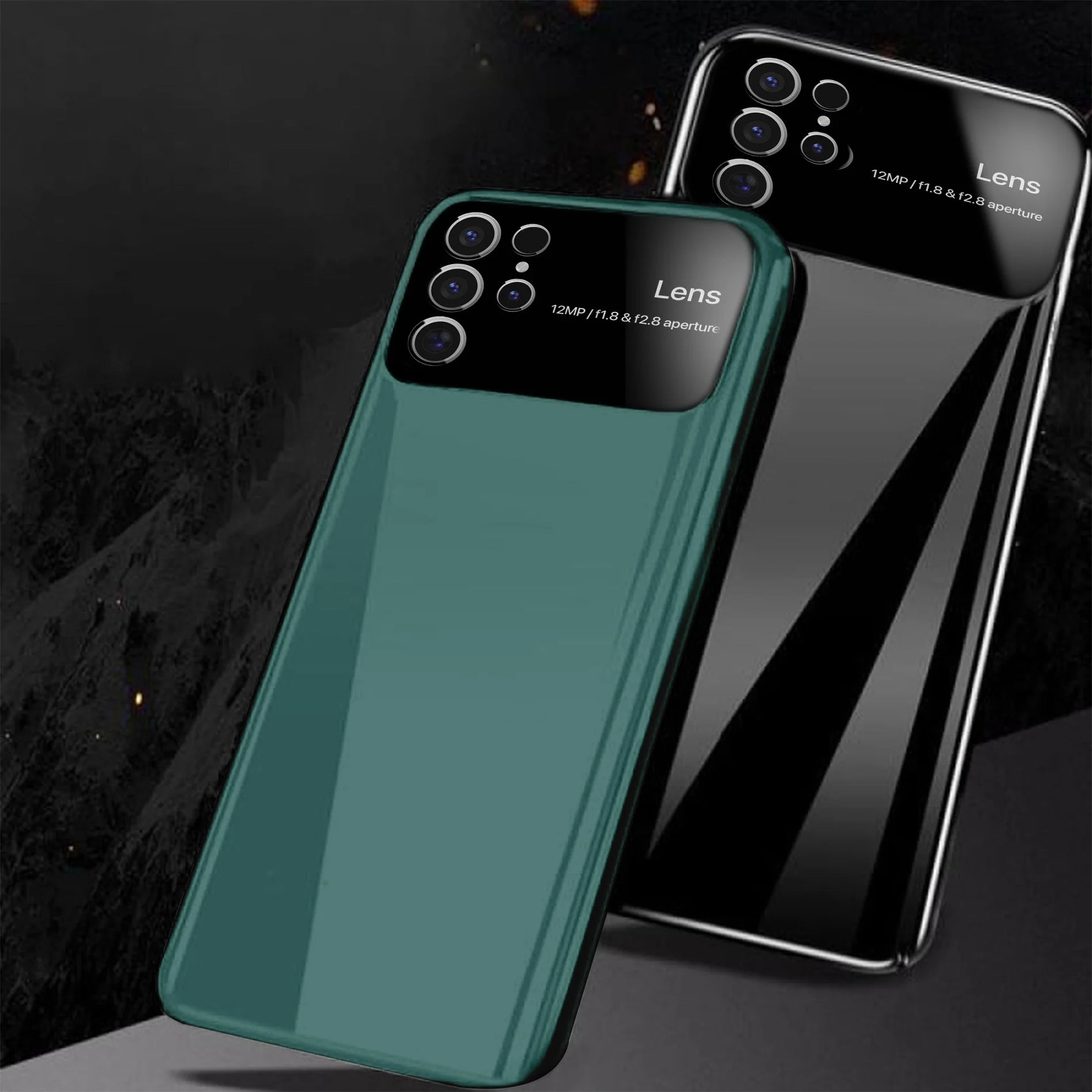Vaku ® Samsung Galaxy S24 Ultra Glazed Polarized Camera Lens Protector Back Cover - Image 11