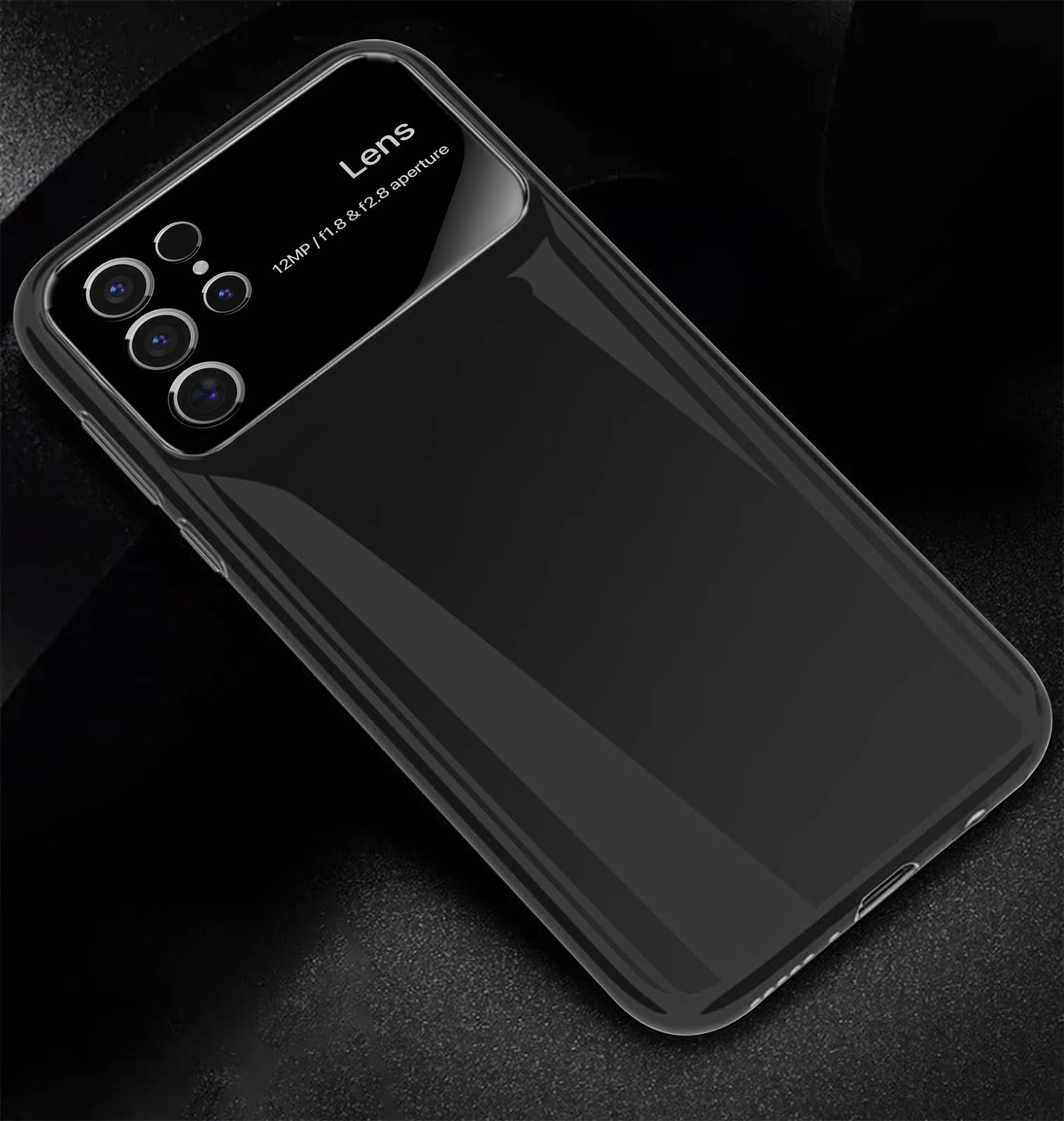 Vaku ® Samsung Galaxy S24 Ultra Glazed Polarized Camera Lens Protector Back Cover - Image 2