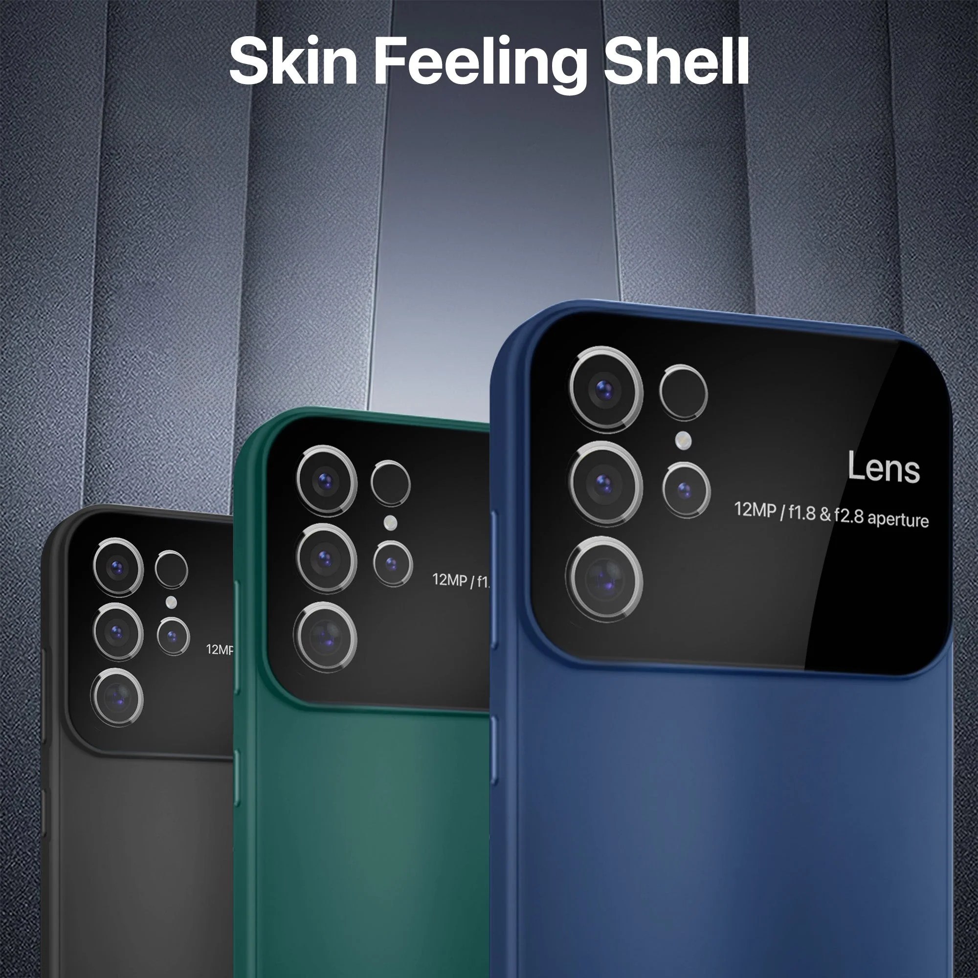 Vaku ® Samsung Galaxy S24 Ultra Glazed Polarized Camera Lens Protector Back Cover - Image 4