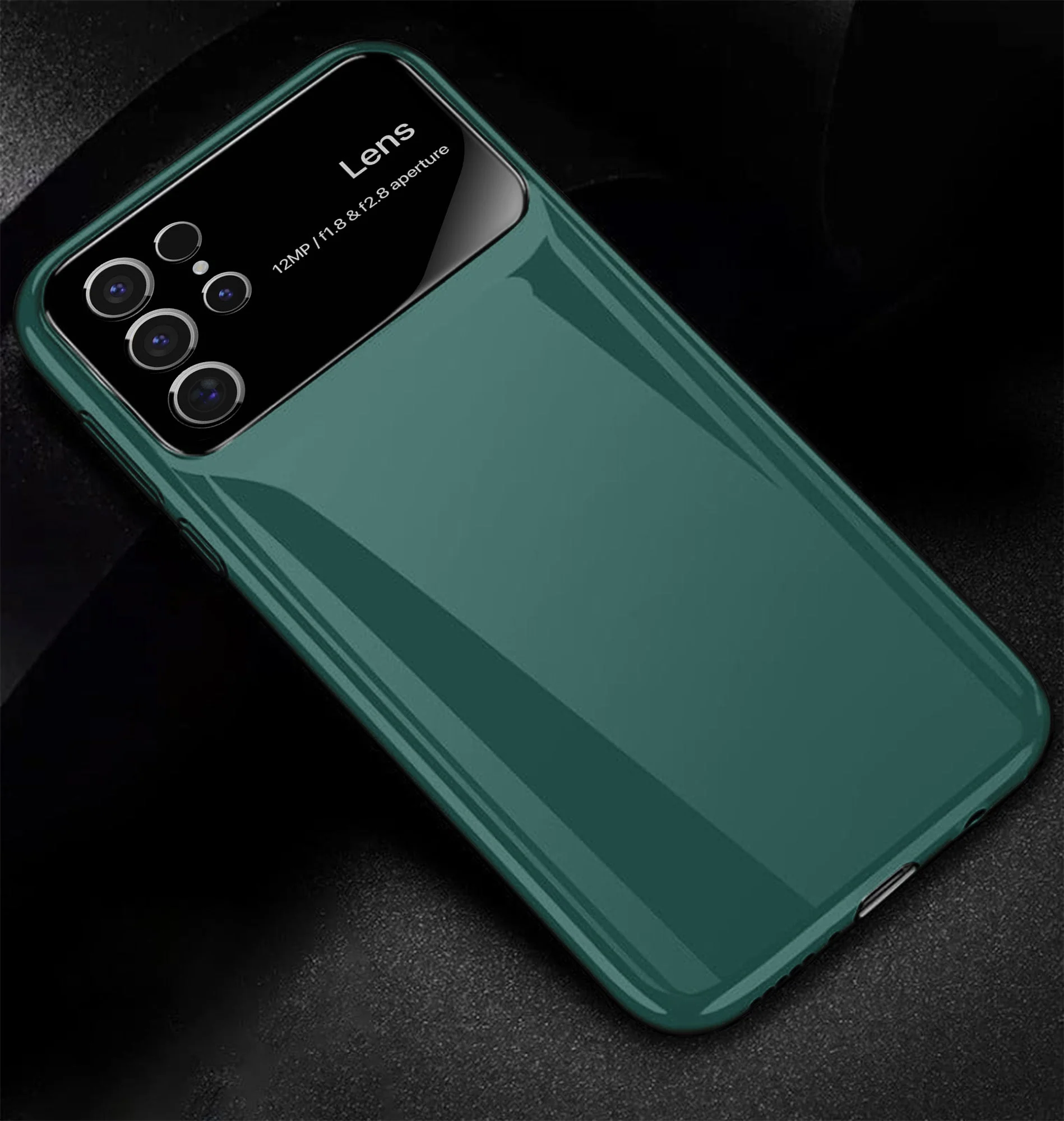 Vaku ® Samsung Galaxy S24 Ultra Glazed Polarized Camera Lens Protector Back Cover - Image 9