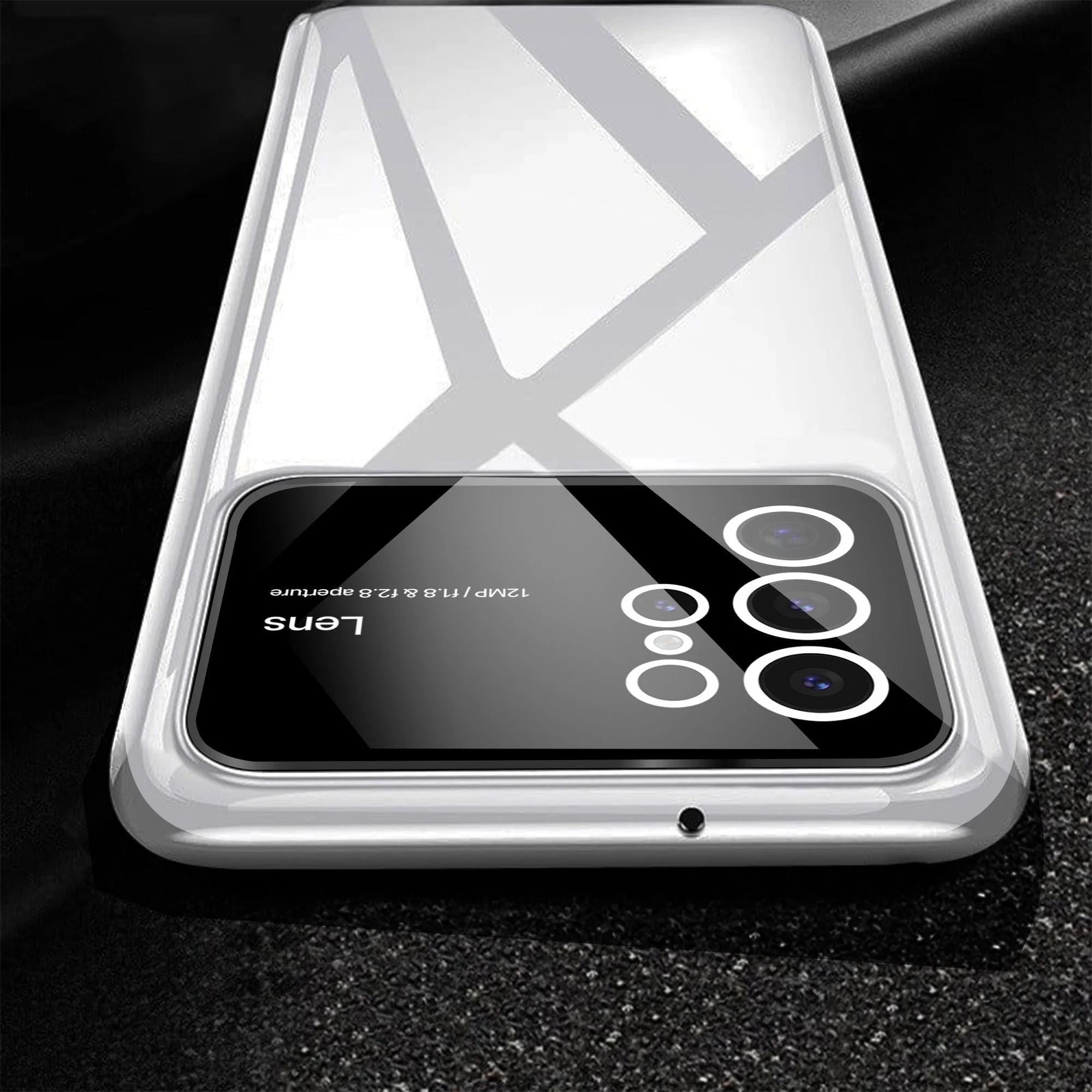 Vaku ® Samsung Galaxy S24 Ultra Polarized Large Window Glass Camera Protector Back Cover - Image 8