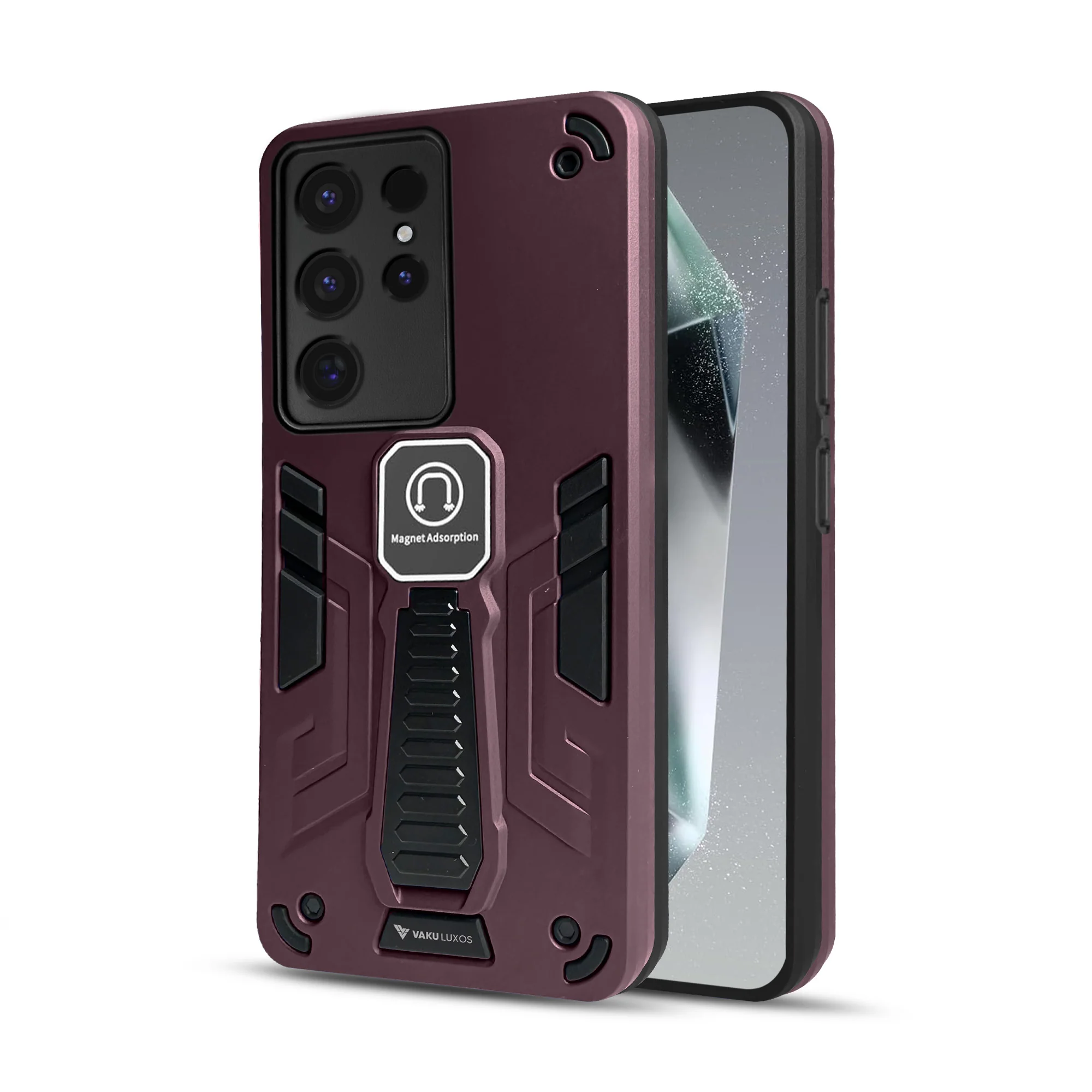 Vaku ® Samsung Galaxy S24 Ultra Valor Military Grade Shockproof Back Cover - Image 13