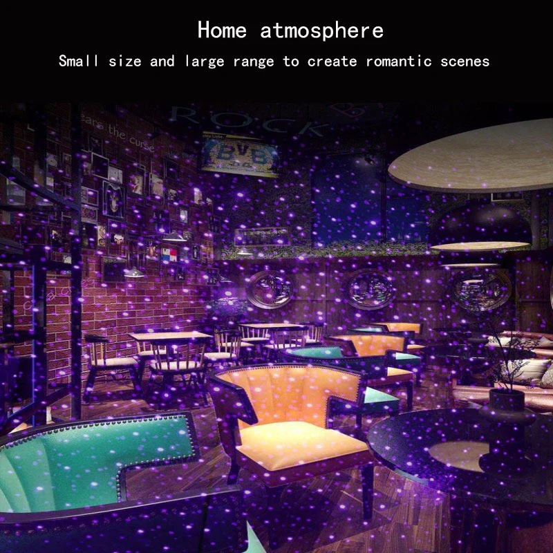 Vaku ® Star Light Decoration Ambience USB Projector - Image 4