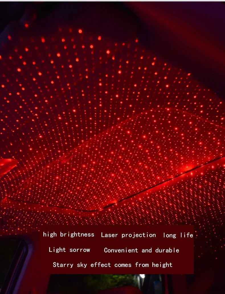 Vaku ® Star Light Decoration Ambience USB Projector - Image 7
