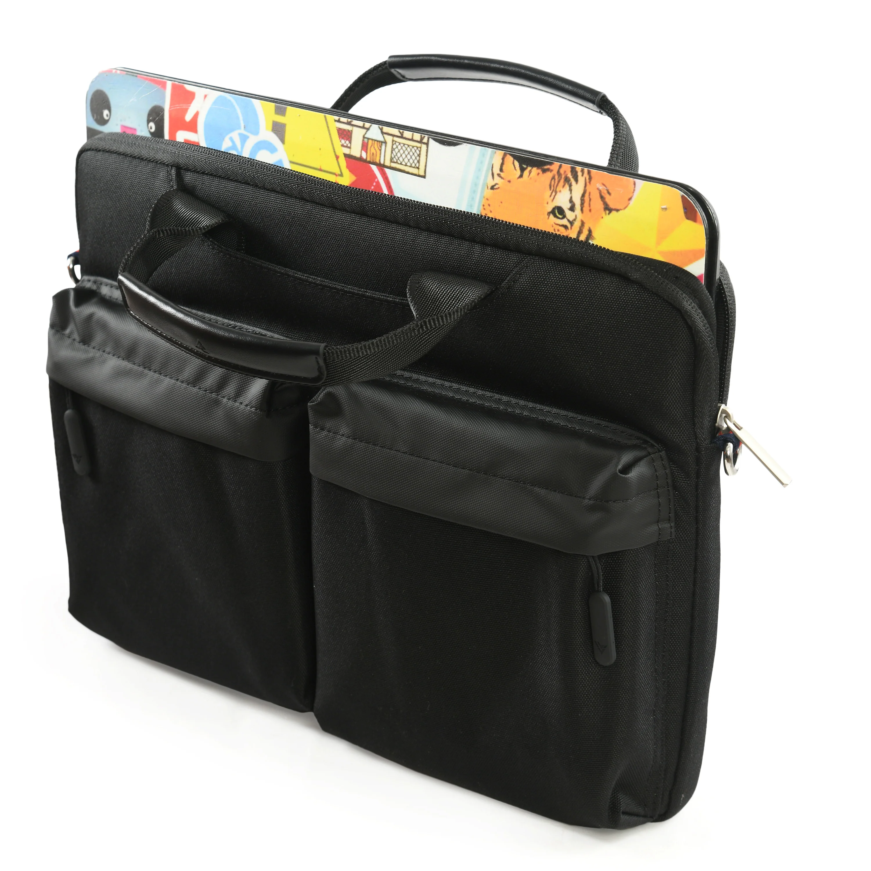 Vaku® Vigor Series Multiuility Bag for Macbook 14 Inch - Black - Image 2