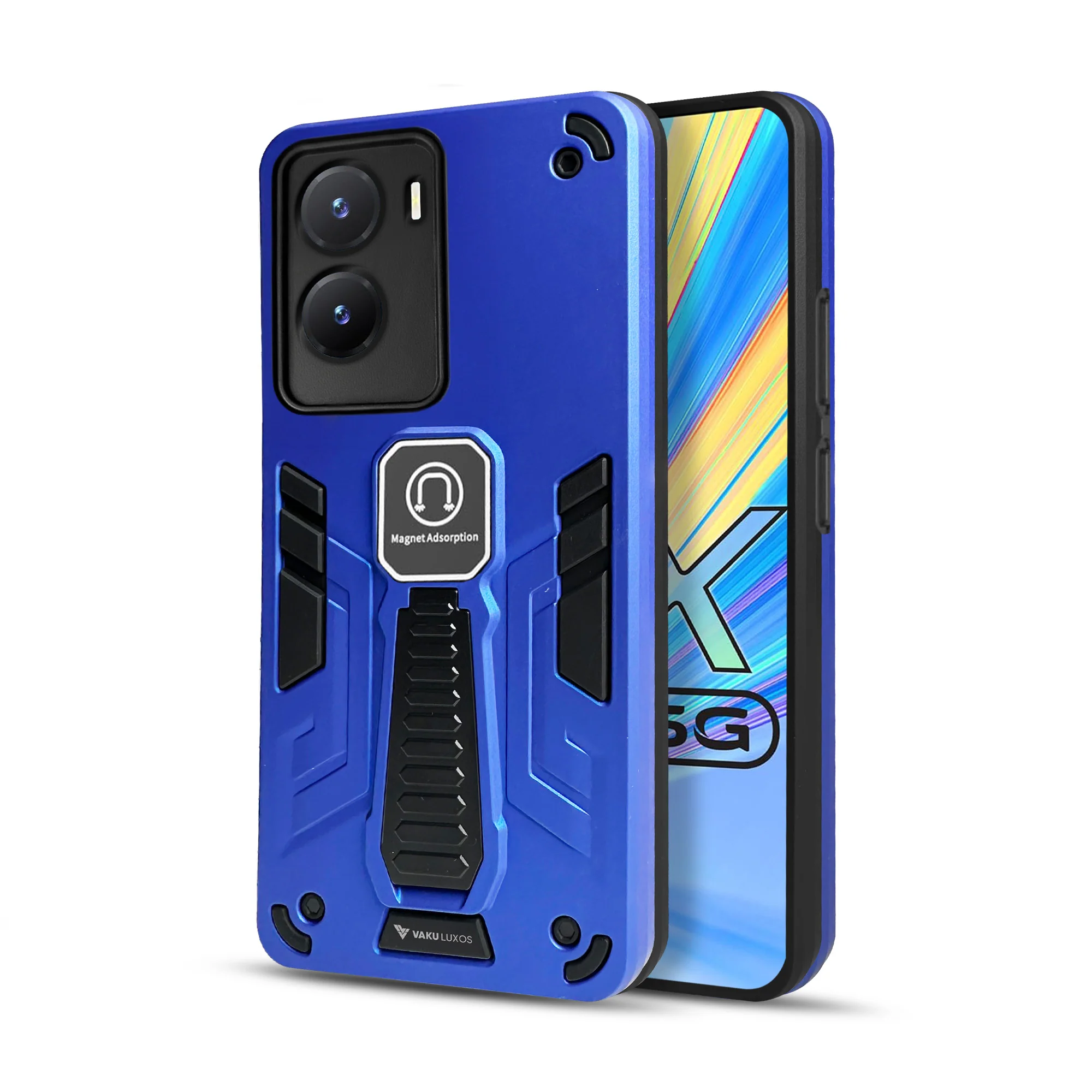 Vaku ® Vivo T2x 5G Valor Military Grade Shockproof Back Cover - Image 14