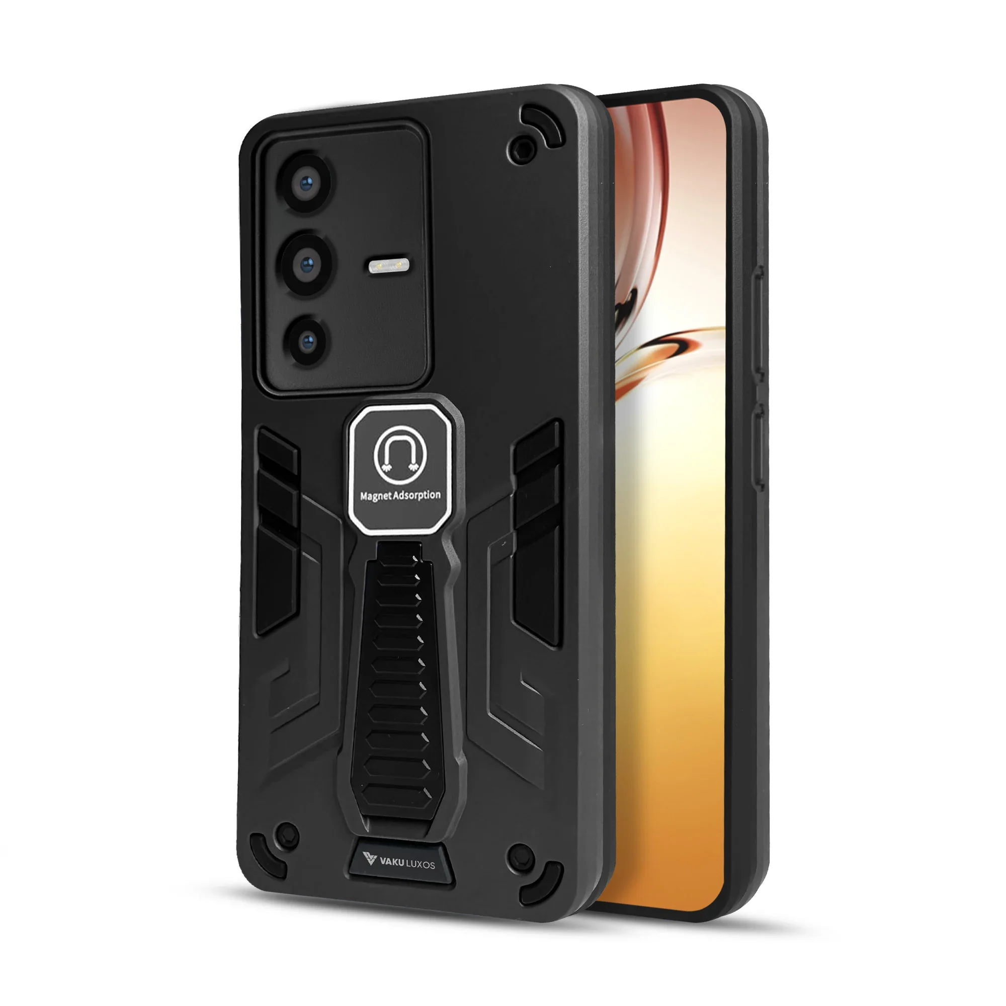 Vaku ® Vivo V23 5G Valor Military Grade Shockproof Back Cover