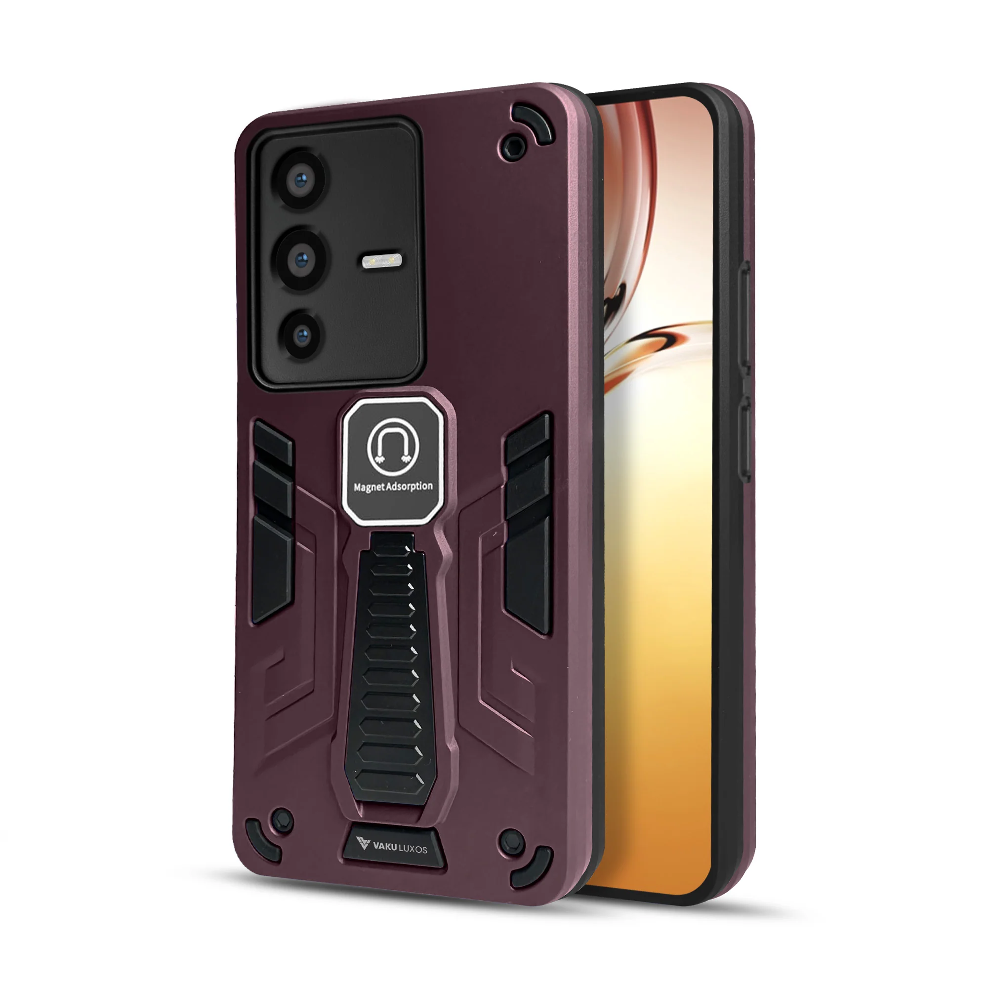 Vaku ® Vivo V23 5G Valor Military Grade Shockproof Back Cover - Image 13