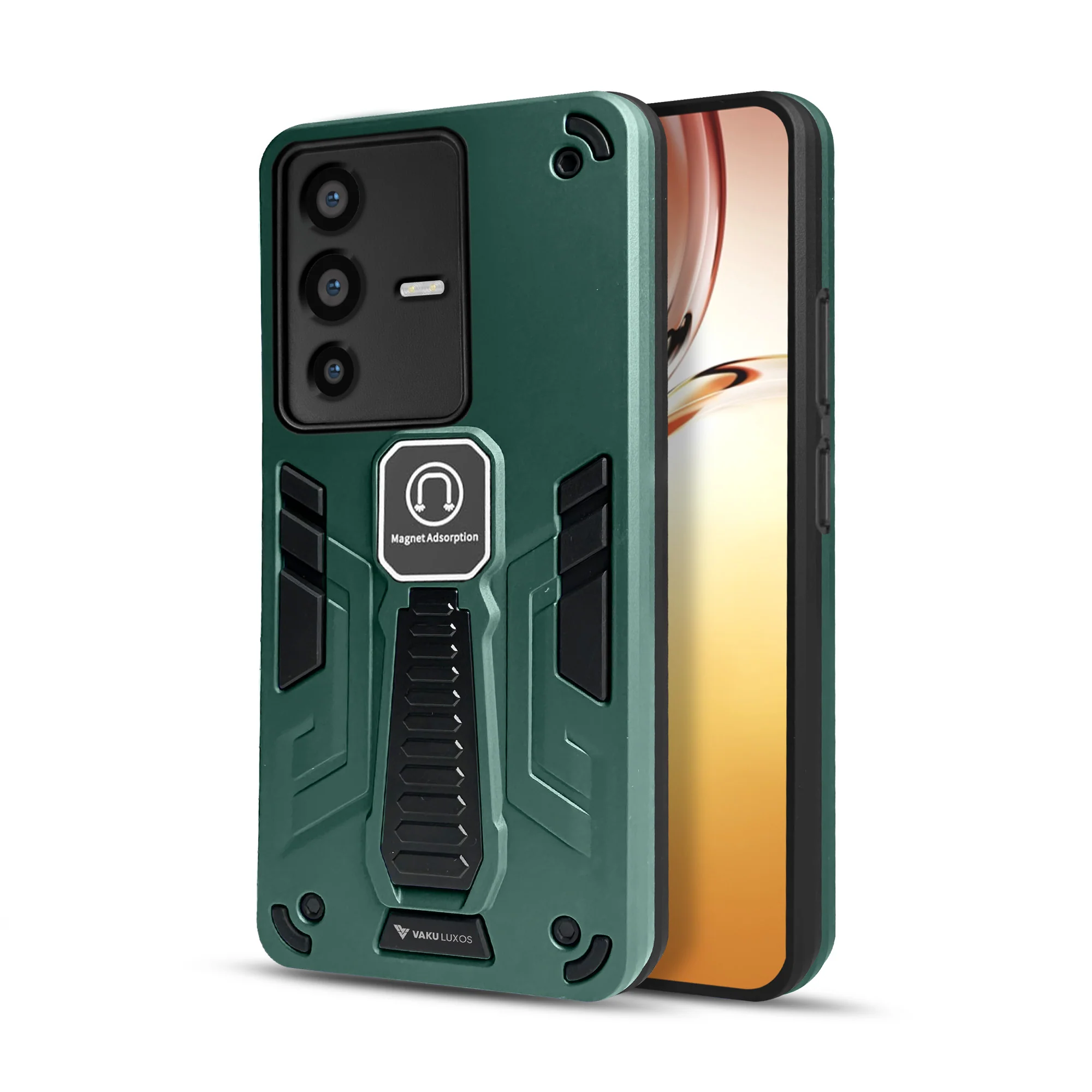 Vaku ® Vivo V23 5G Valor Military Grade Shockproof Back Cover - Image 15