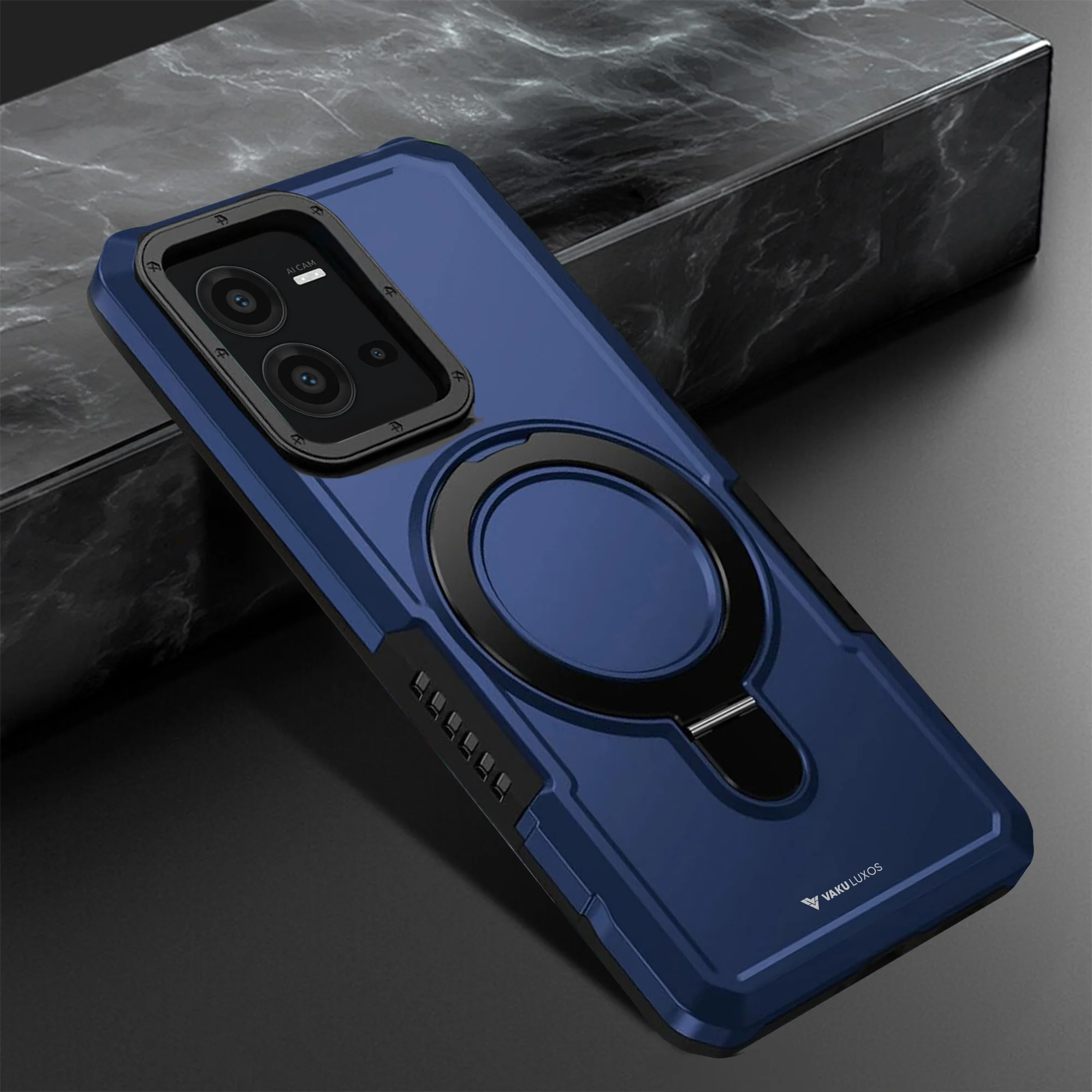 Vaku ® Vivo V25 5G Astor Military Grade Armor Protective Back cover - Image 4