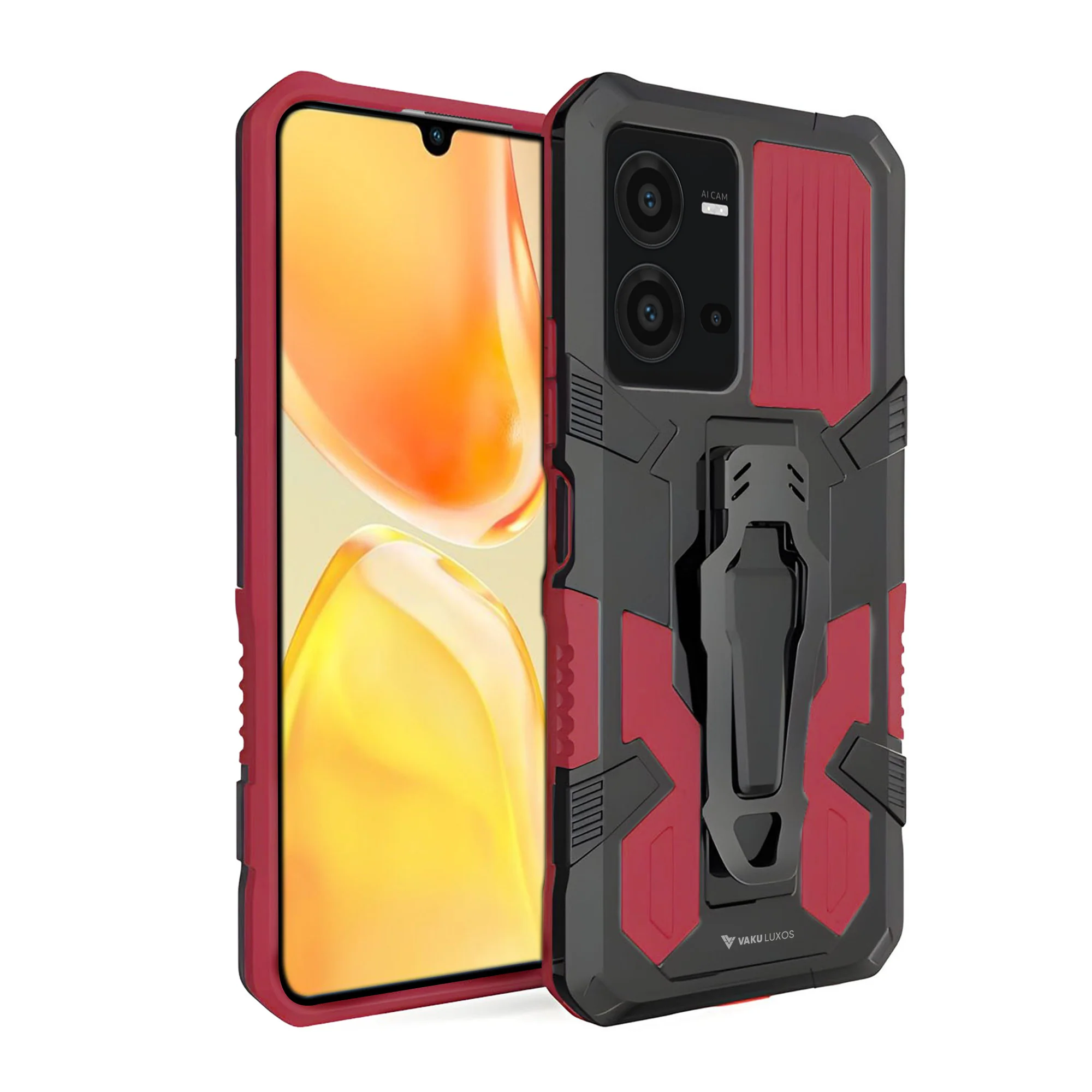 Vaku ® Vivo V25 5G Vanguard Military Grade Back Cover - Image 14