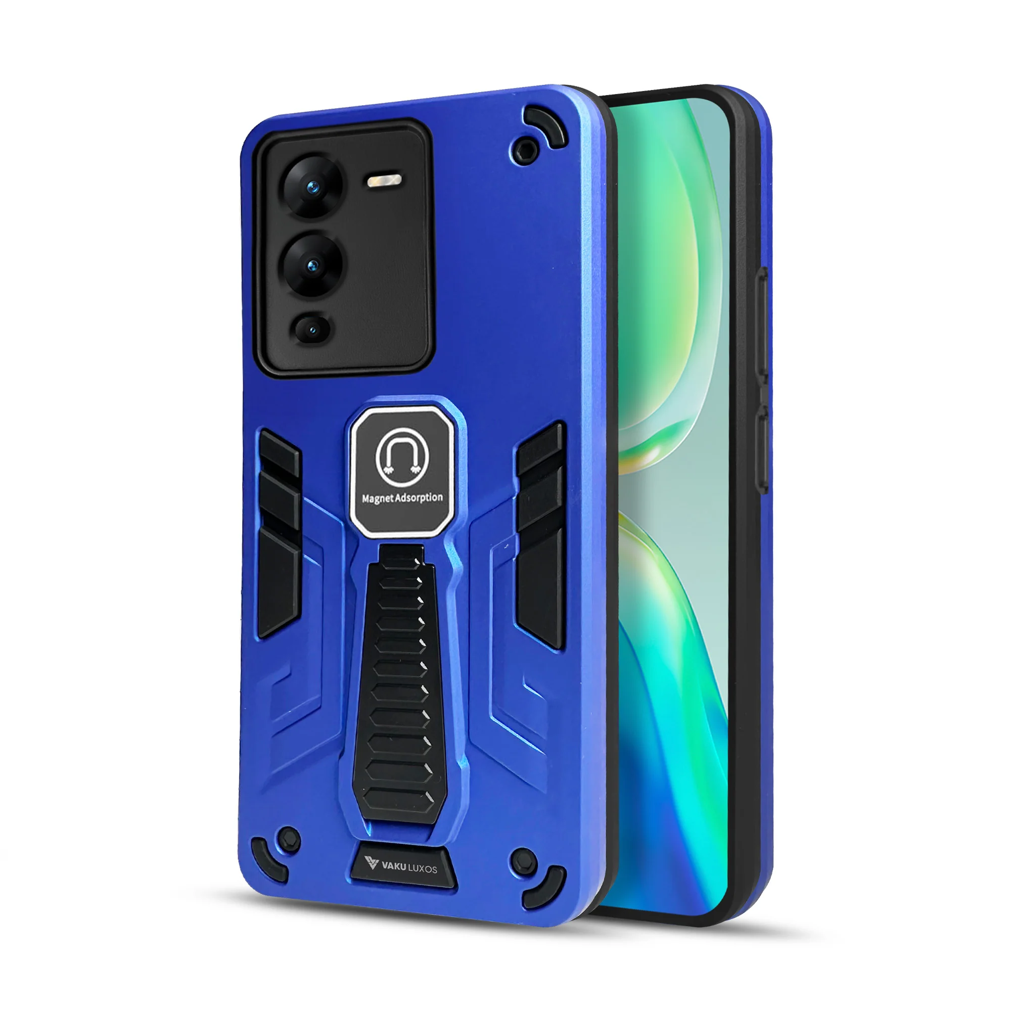Vaku ® Vivo V25 Pro Valor Military Grade Shockproof Back Cover - Image 15
