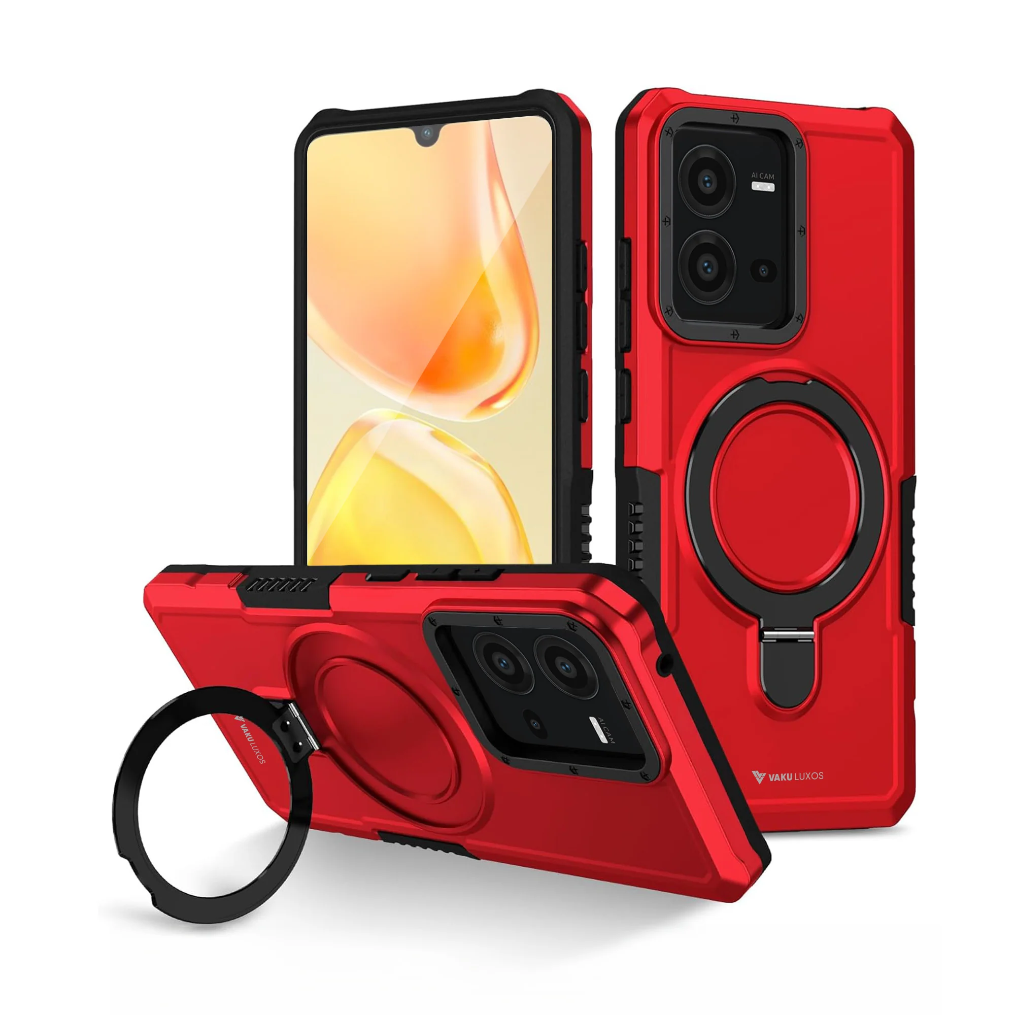 Vaku ® Vivo V25e Astor Military Grade Armor Protective Back cover - Image 18