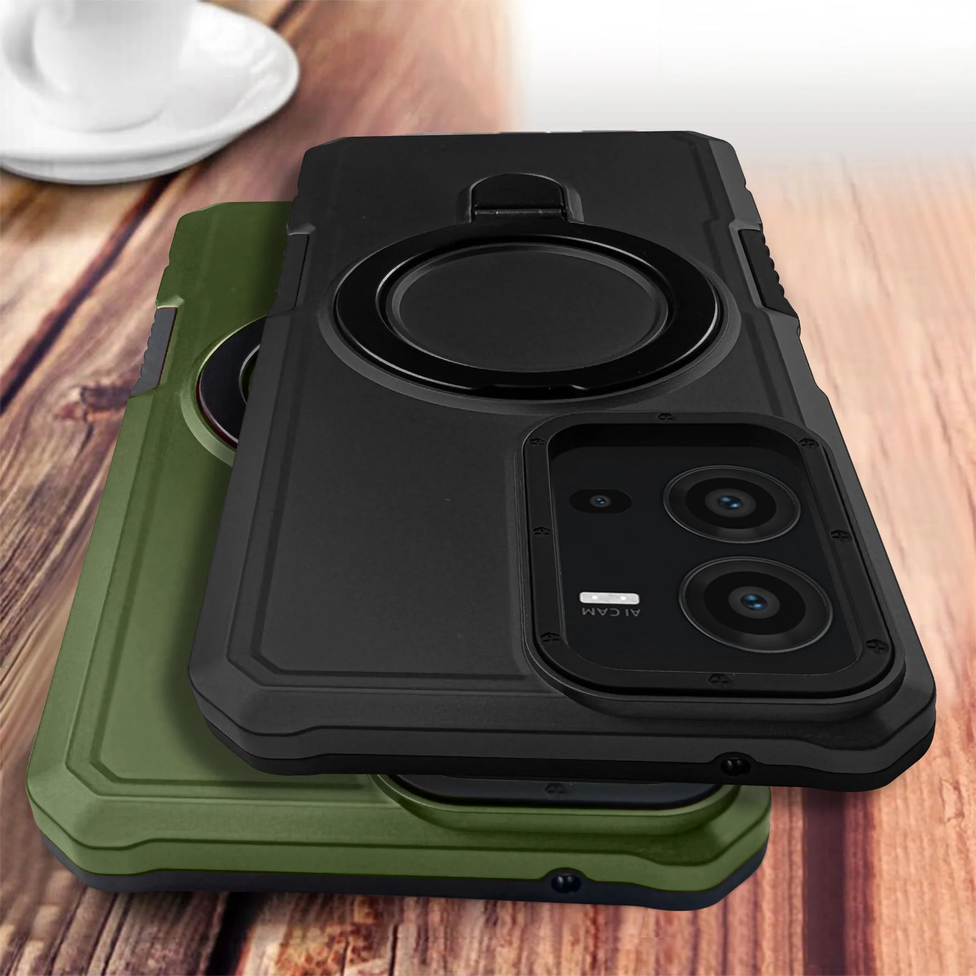 Vaku ® Vivo V25e Astor Military Grade Armor Protective Back cover - Image 5