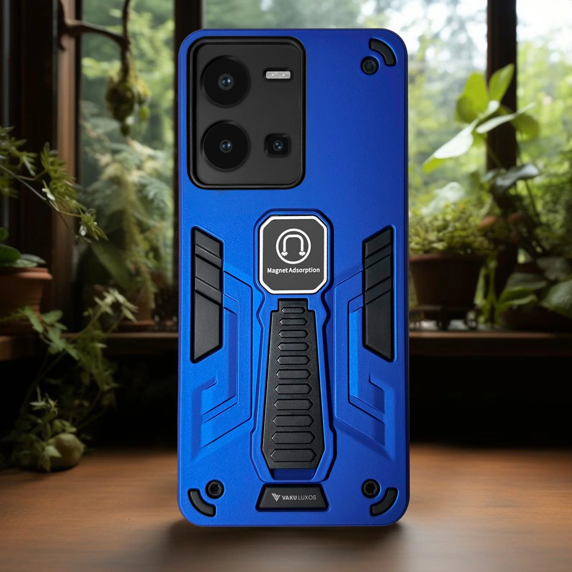 Vaku ® Vivo V25e Valor Military Grade Shockproof Back Cover - Image 2