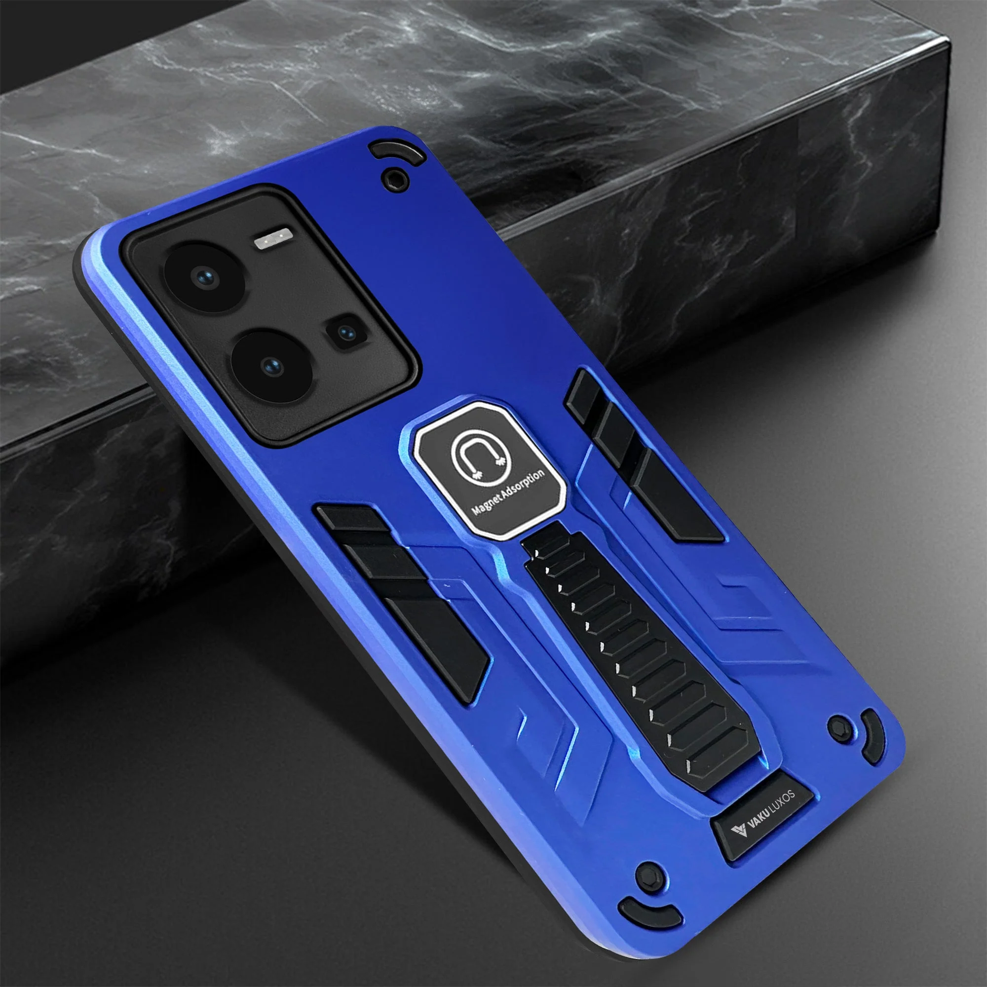 Vaku ® Vivo V25e Valor Military Grade Shockproof Back Cover - Image 5