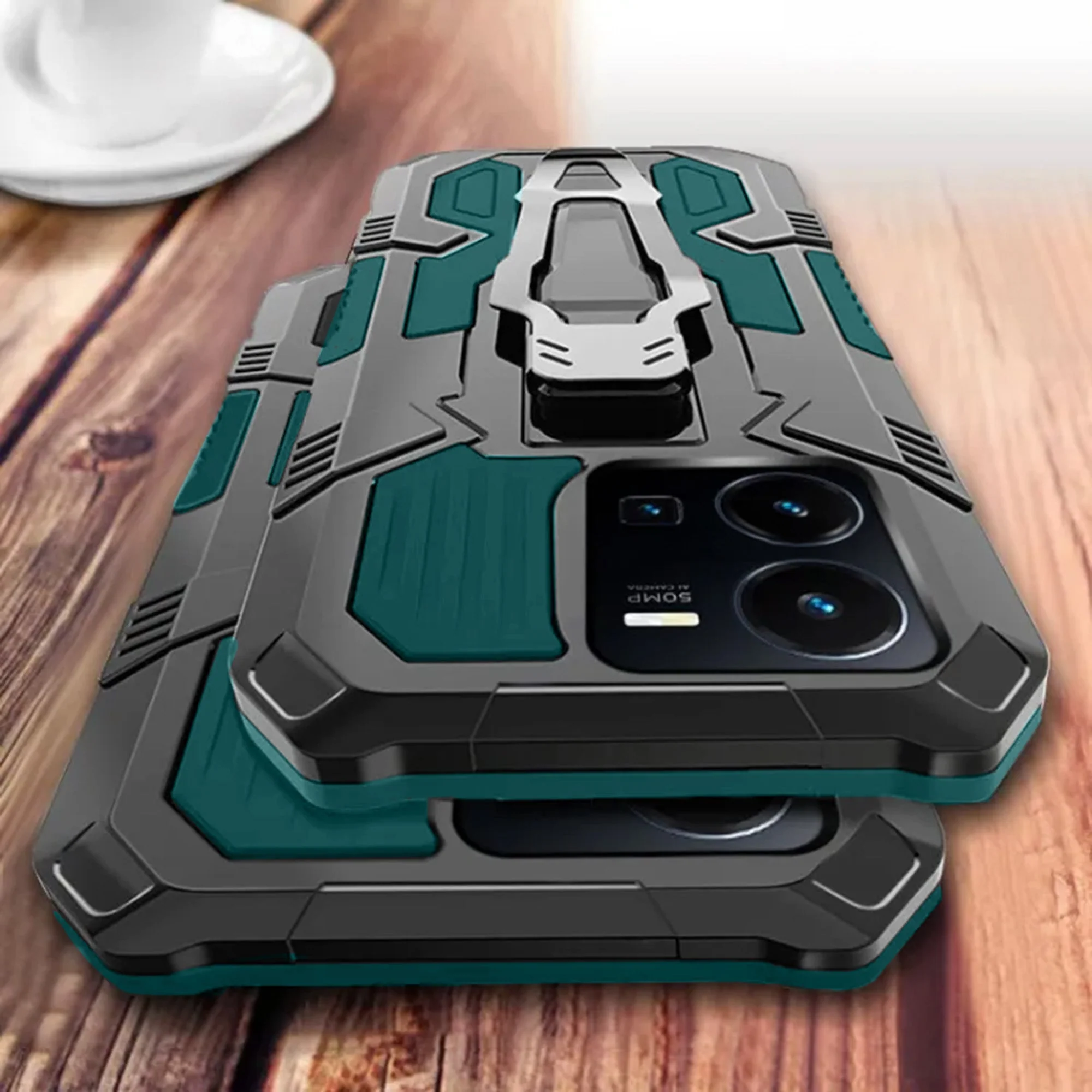 Vaku ® Vivo V25e Vanguard Military Grade Back Cover - Image 10